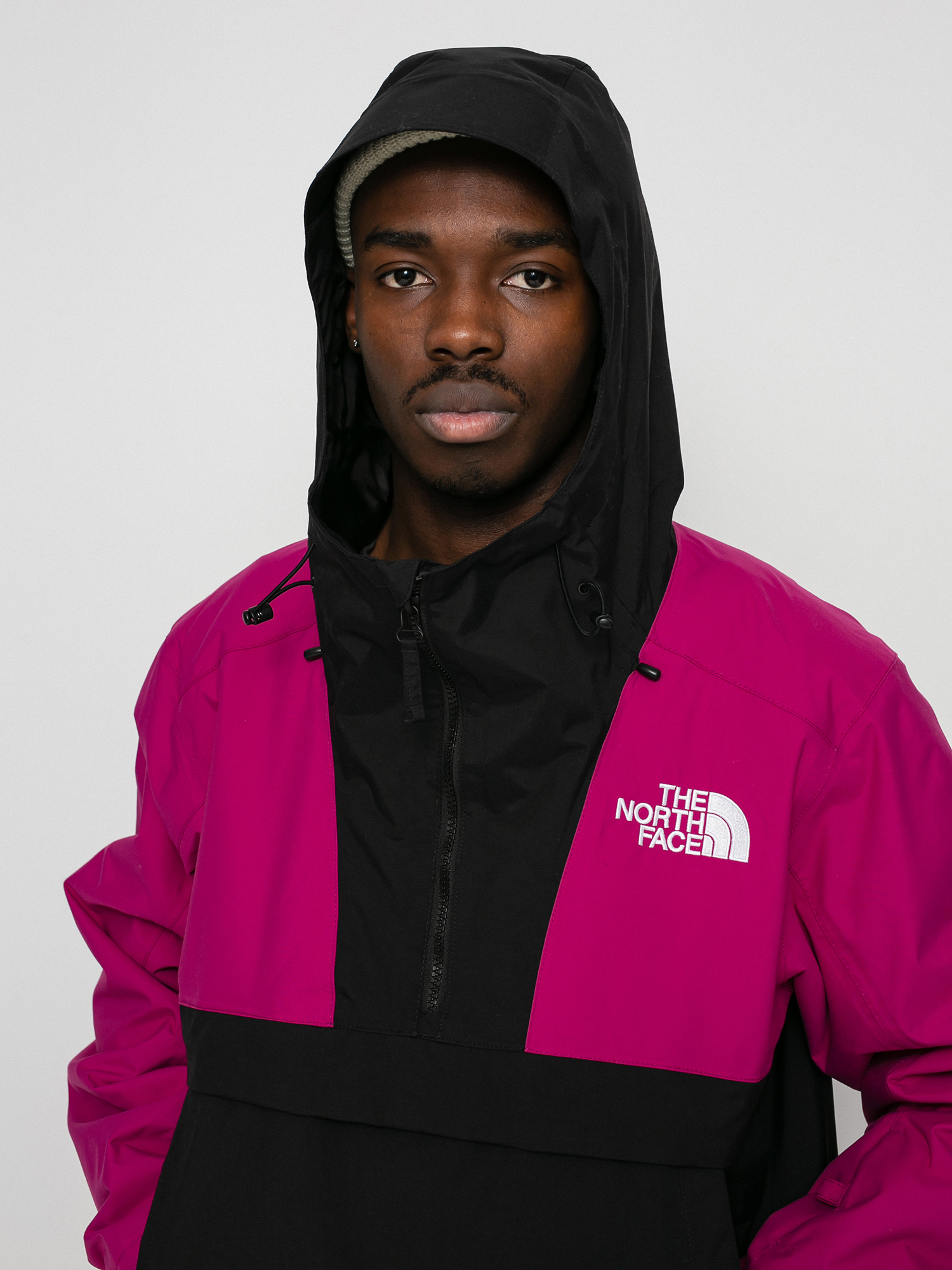 Męska Kurtka snowboardowa The North Face Silvani Anorak (roxbury pink/tnf black)