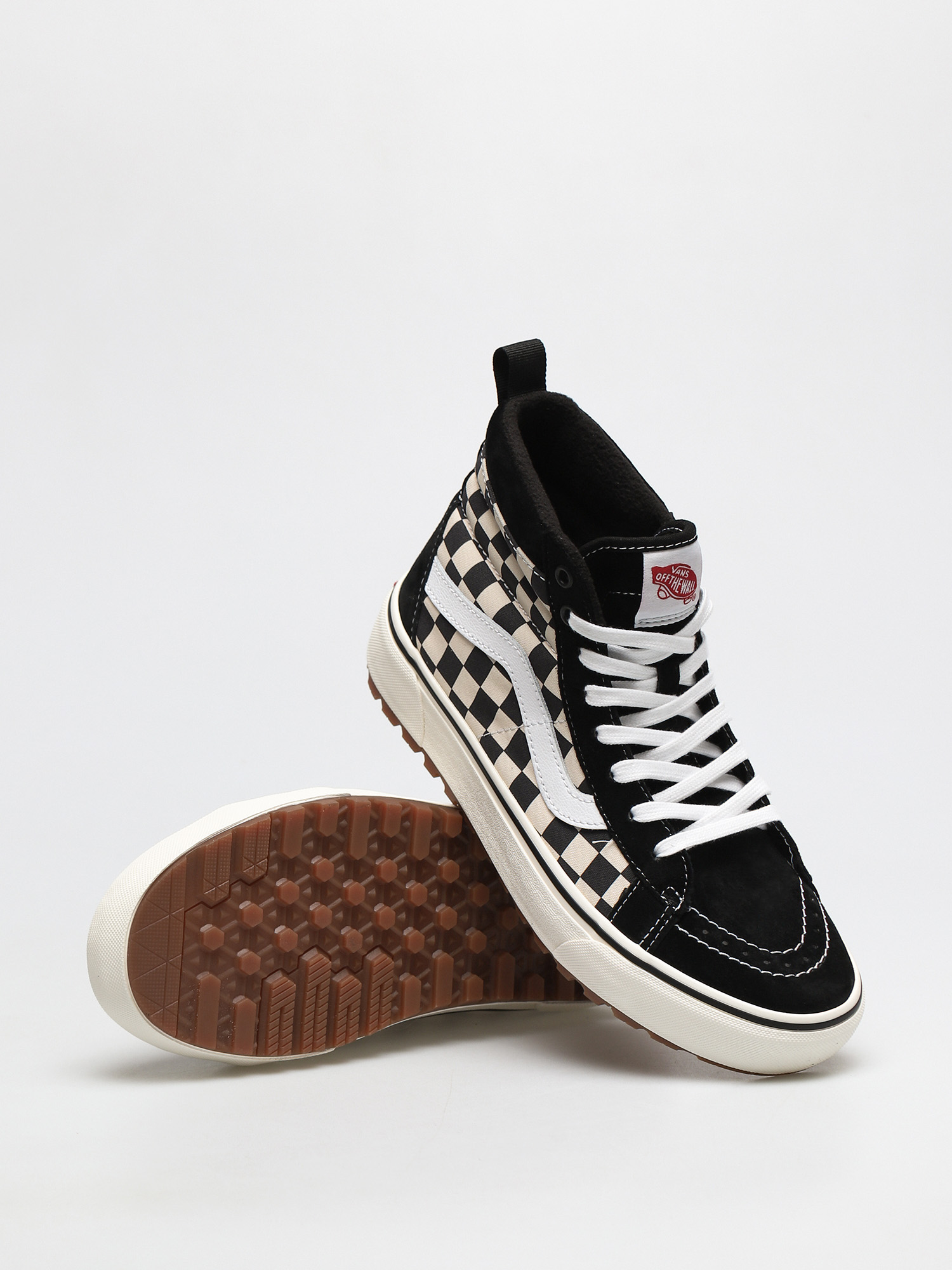 Buty Vans Sk8 Hi MTE 1 (black/white/checkerboard)
