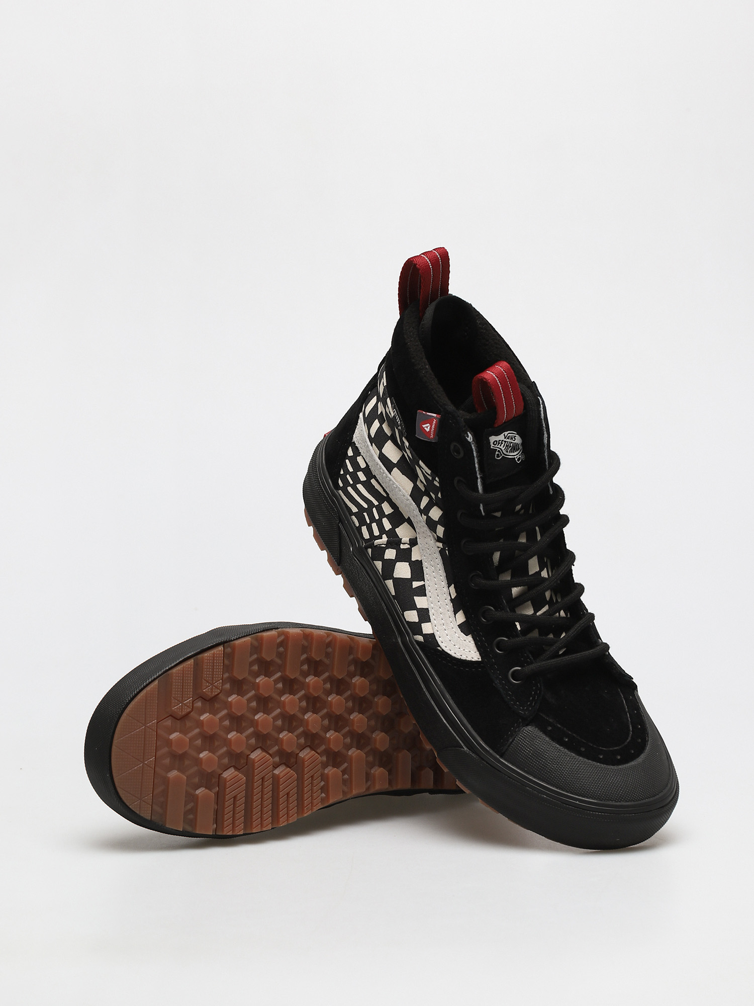 Buty Vans Sk8 Hi MTE 2 (black/warped check)