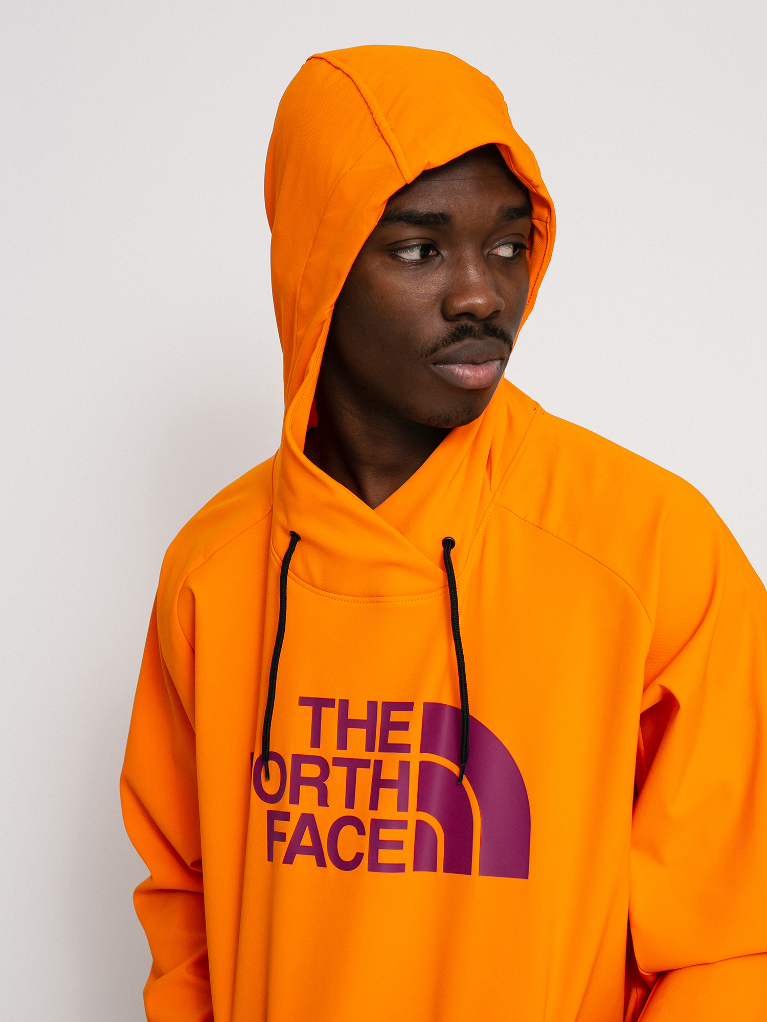 Męska Bluza aktywna The North Face Tekno Logo HD (vivid orange)