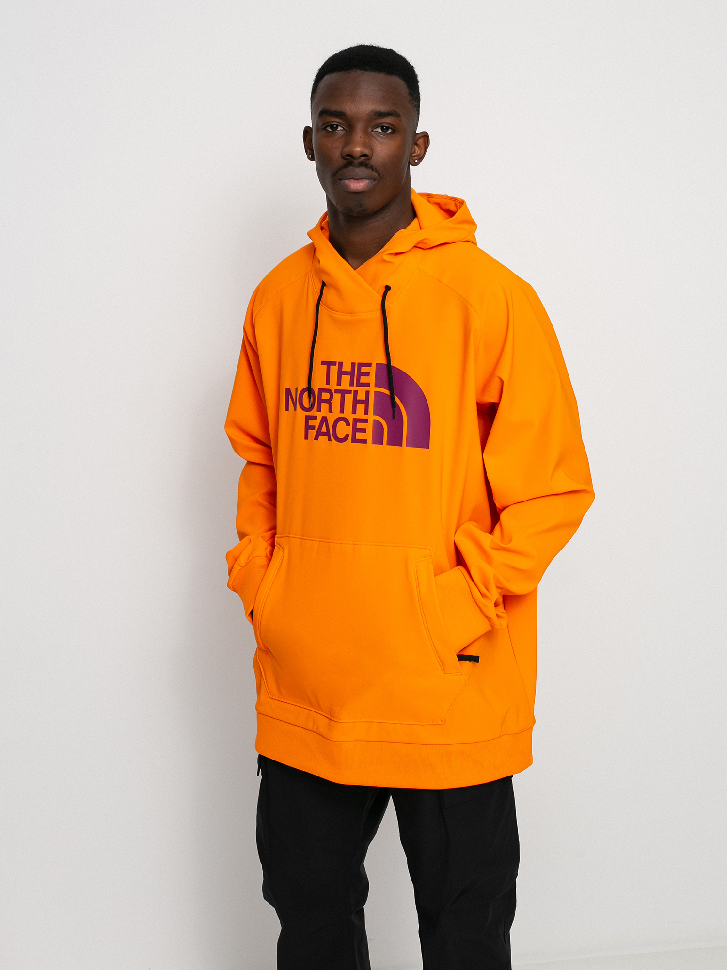 Męska Bluza aktywna The North Face Tekno Logo HD (vivid orange)