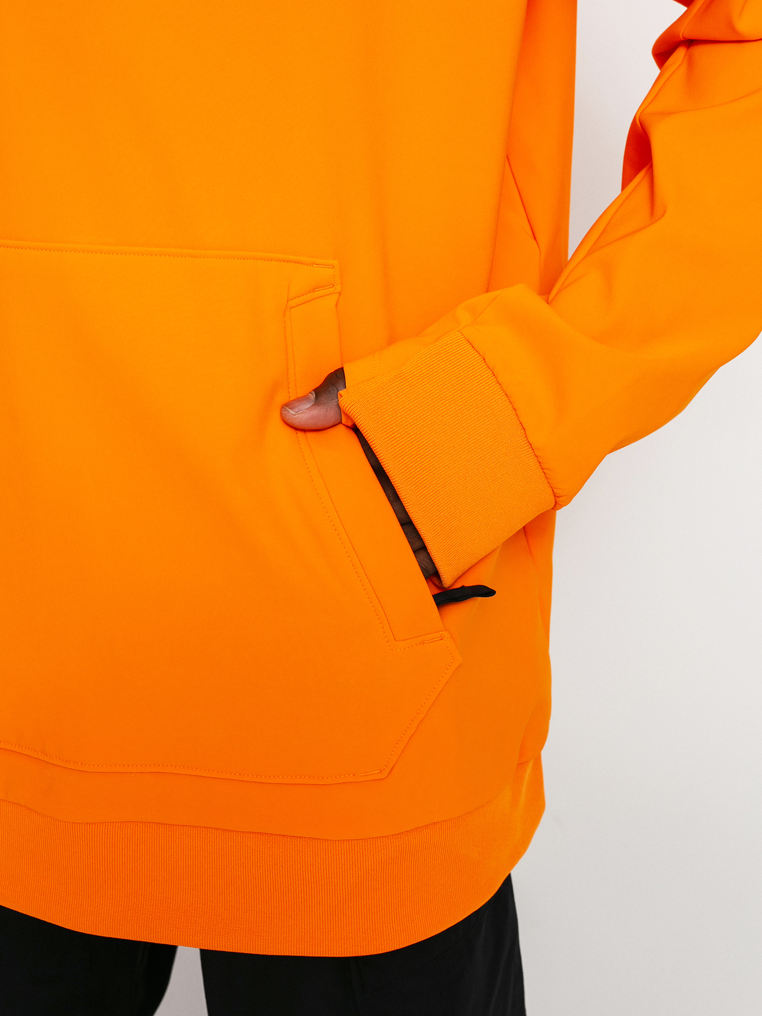 Męska Bluza aktywna The North Face Tekno Logo HD (vivid orange)