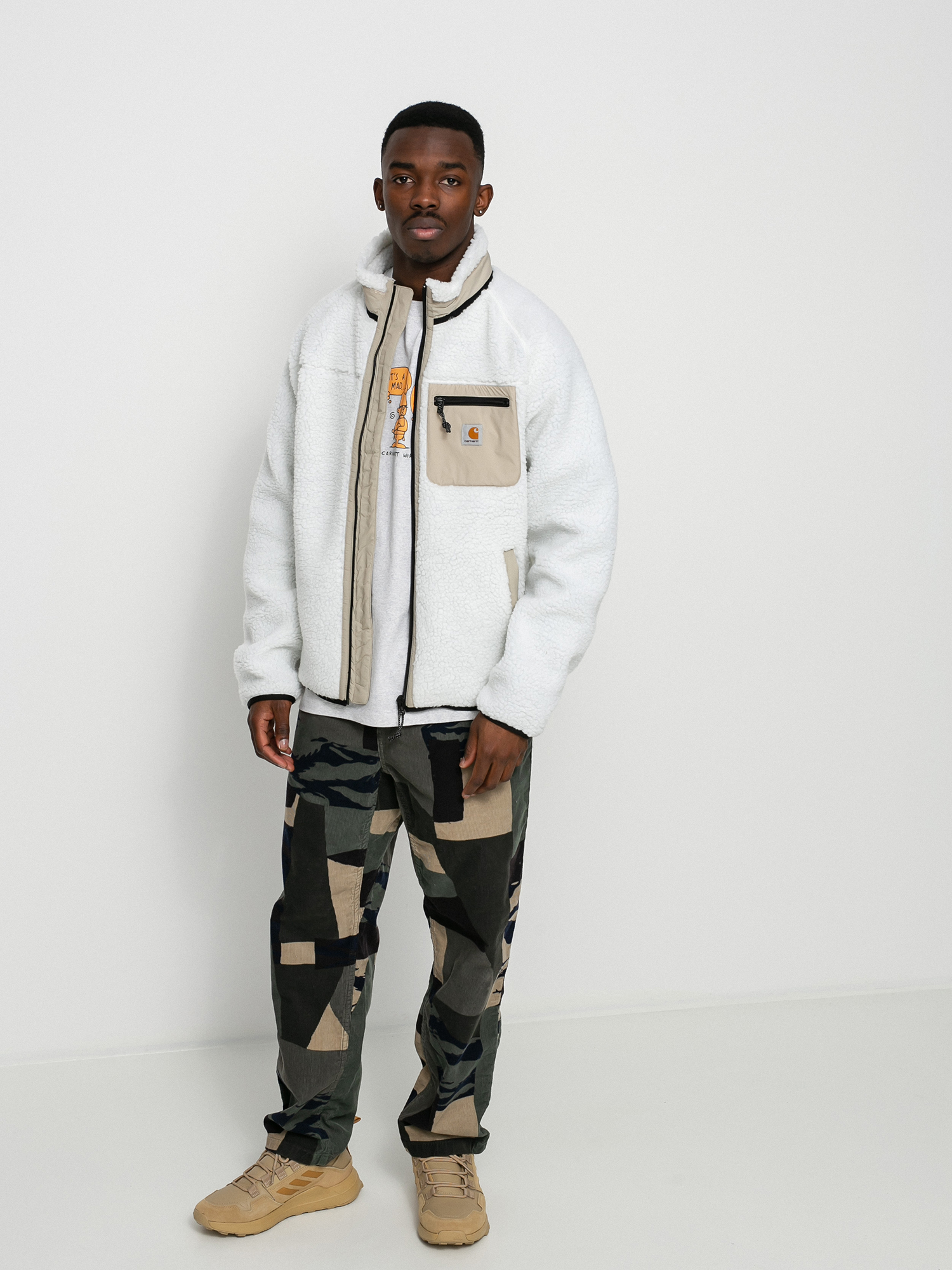 Kurtka Carhartt WIP Prentis Liner (wax/wall)