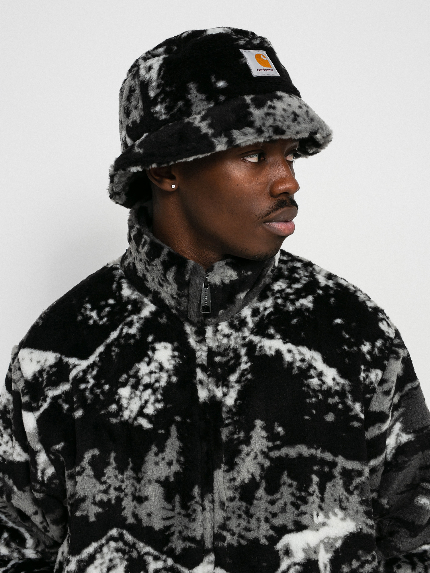 Kurtka Carhartt WIP High Plains Liner (high plains jacquard black)