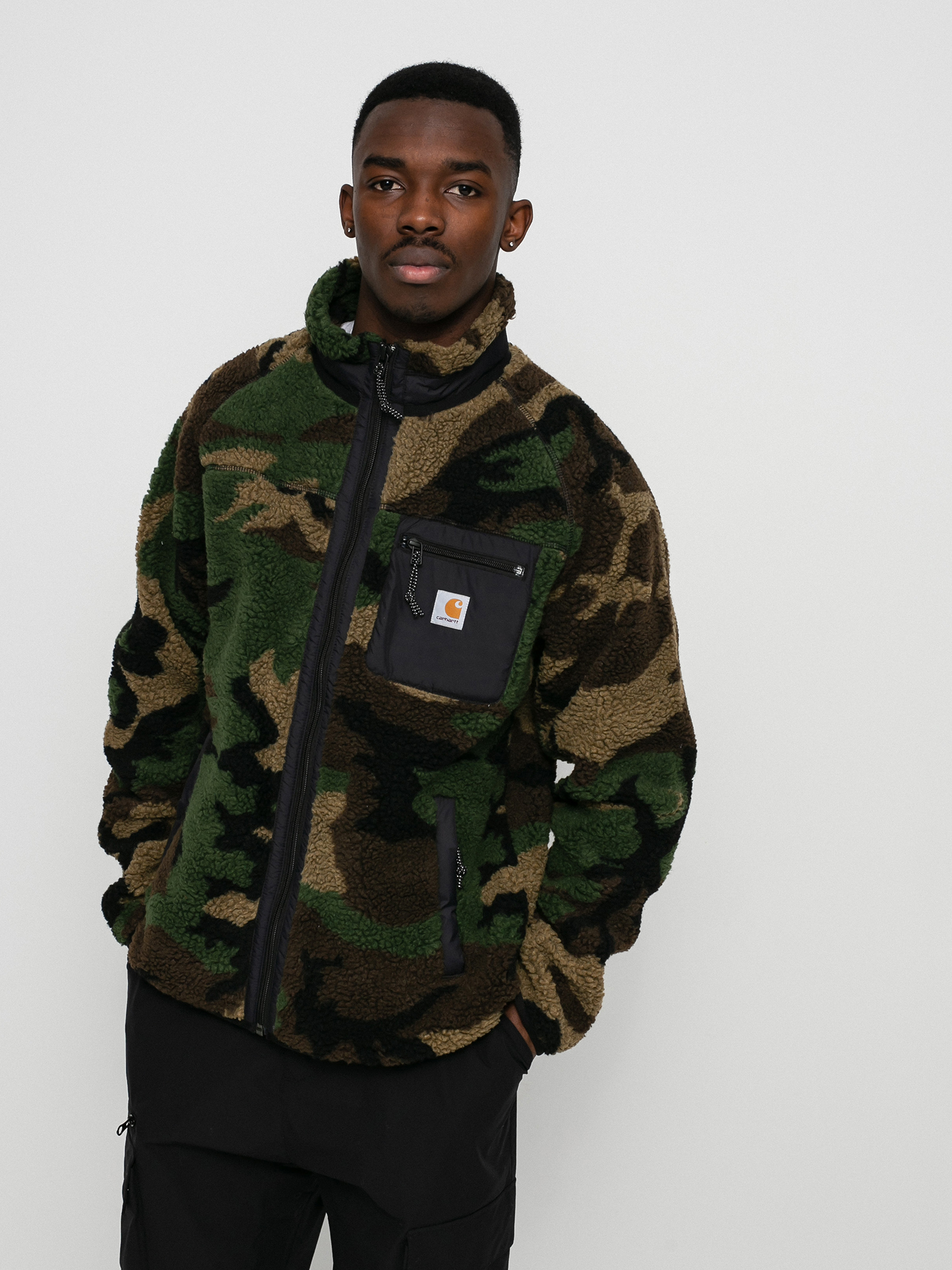 Kurtka Carhartt WIP Prentis Liner (camo laurel/black)