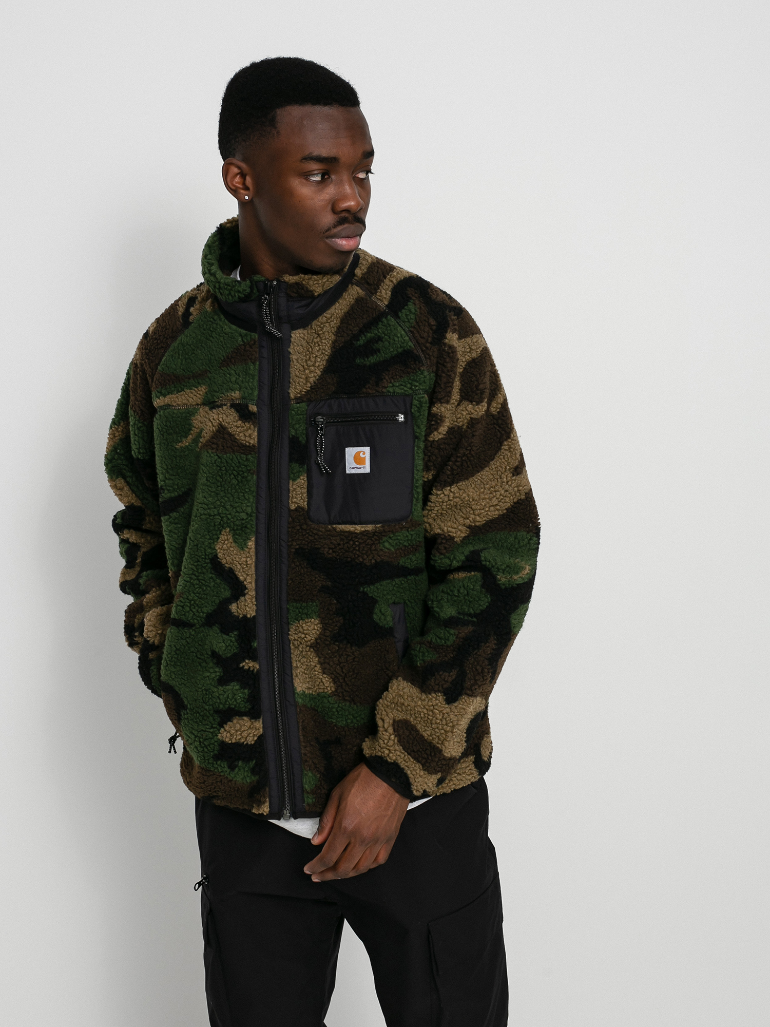 Kurtka Carhartt WIP Prentis Liner (camo laurel/black)