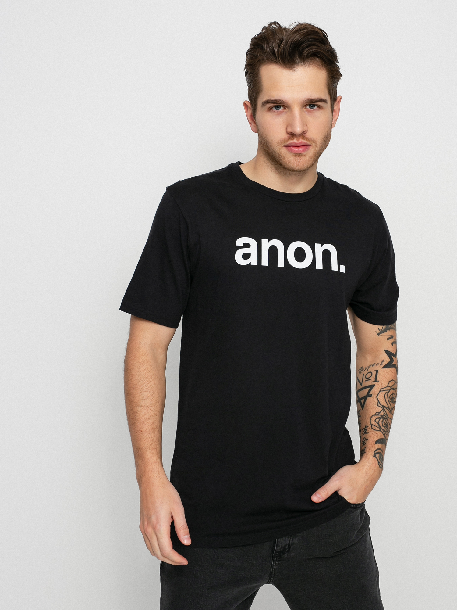 T-shirt Anon Logo (true black)