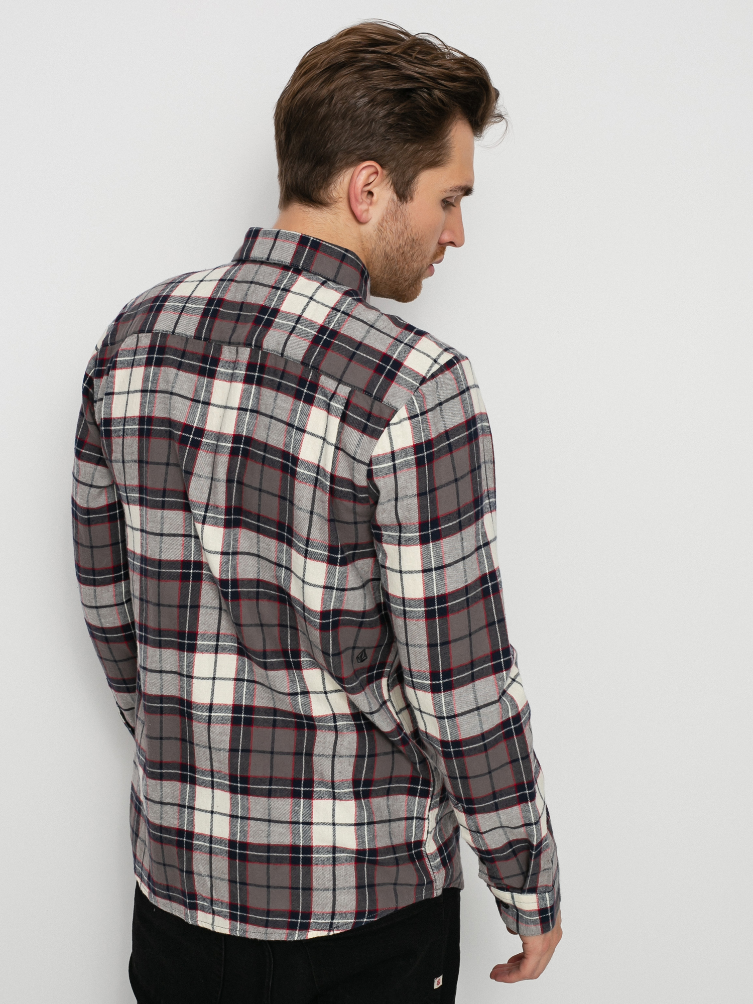 Koszula Volcom Caden Plaid (bleached sand)