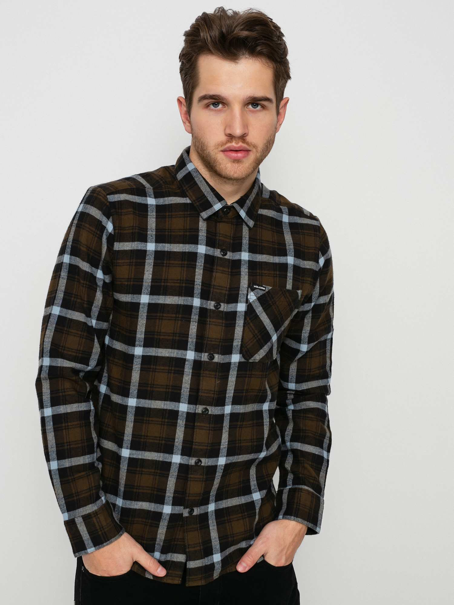 Koszula Volcom Caden Plaid (wren)
