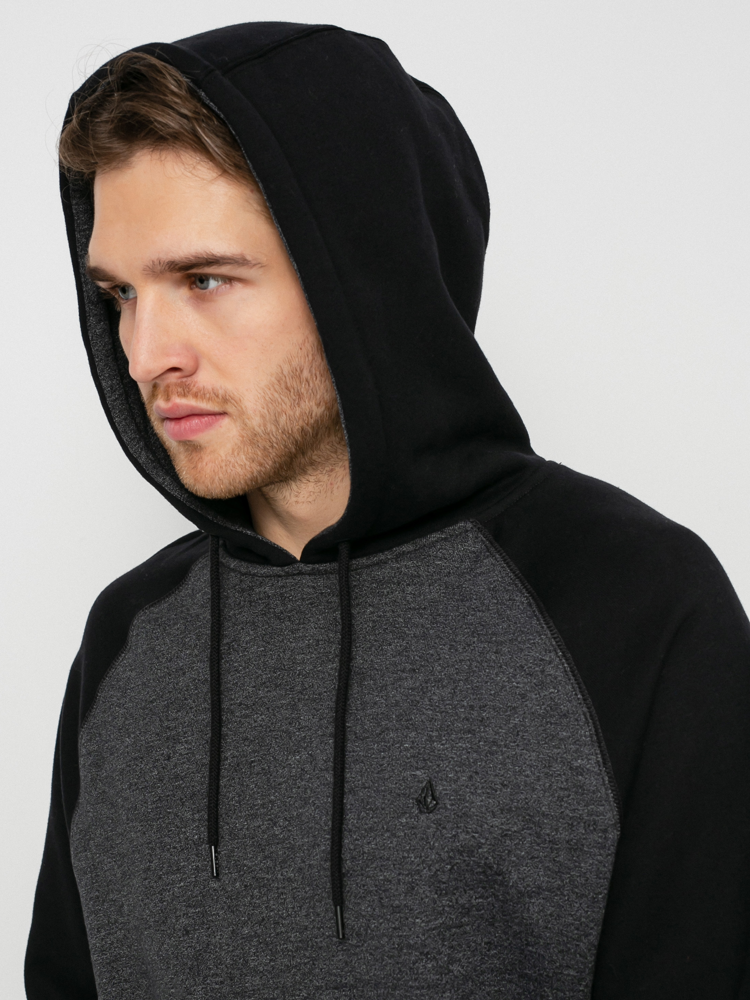 Bluza z kapturem Volcom Homak HD (heather grey)