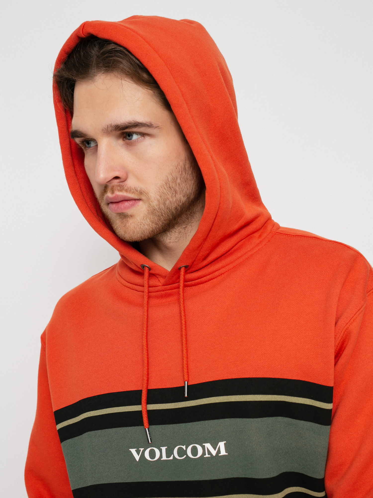 Bluza z kapturem Volcom Zero Division HD (burnt ochre)