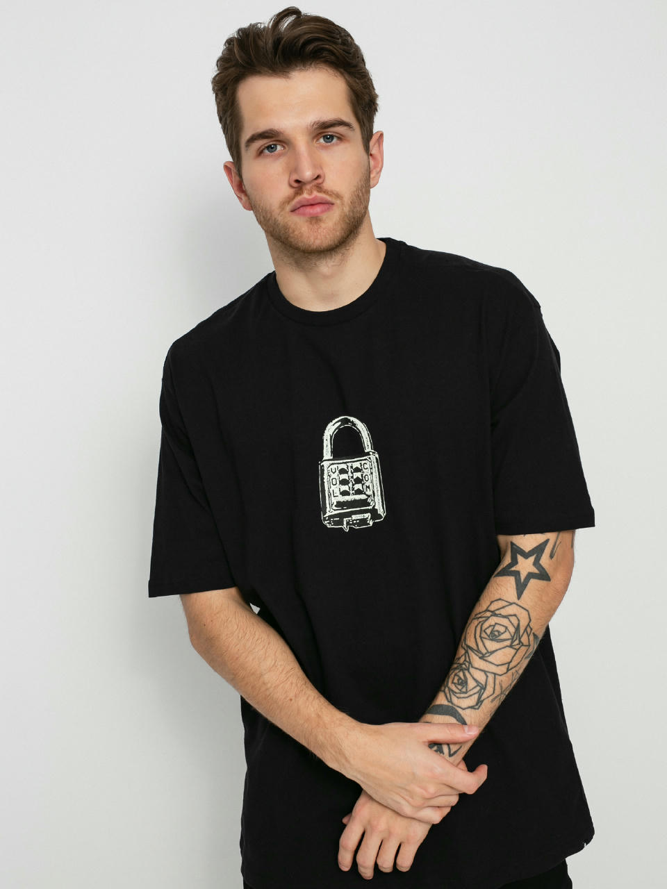 T-shirt Volcom Codecracker Lse (black)