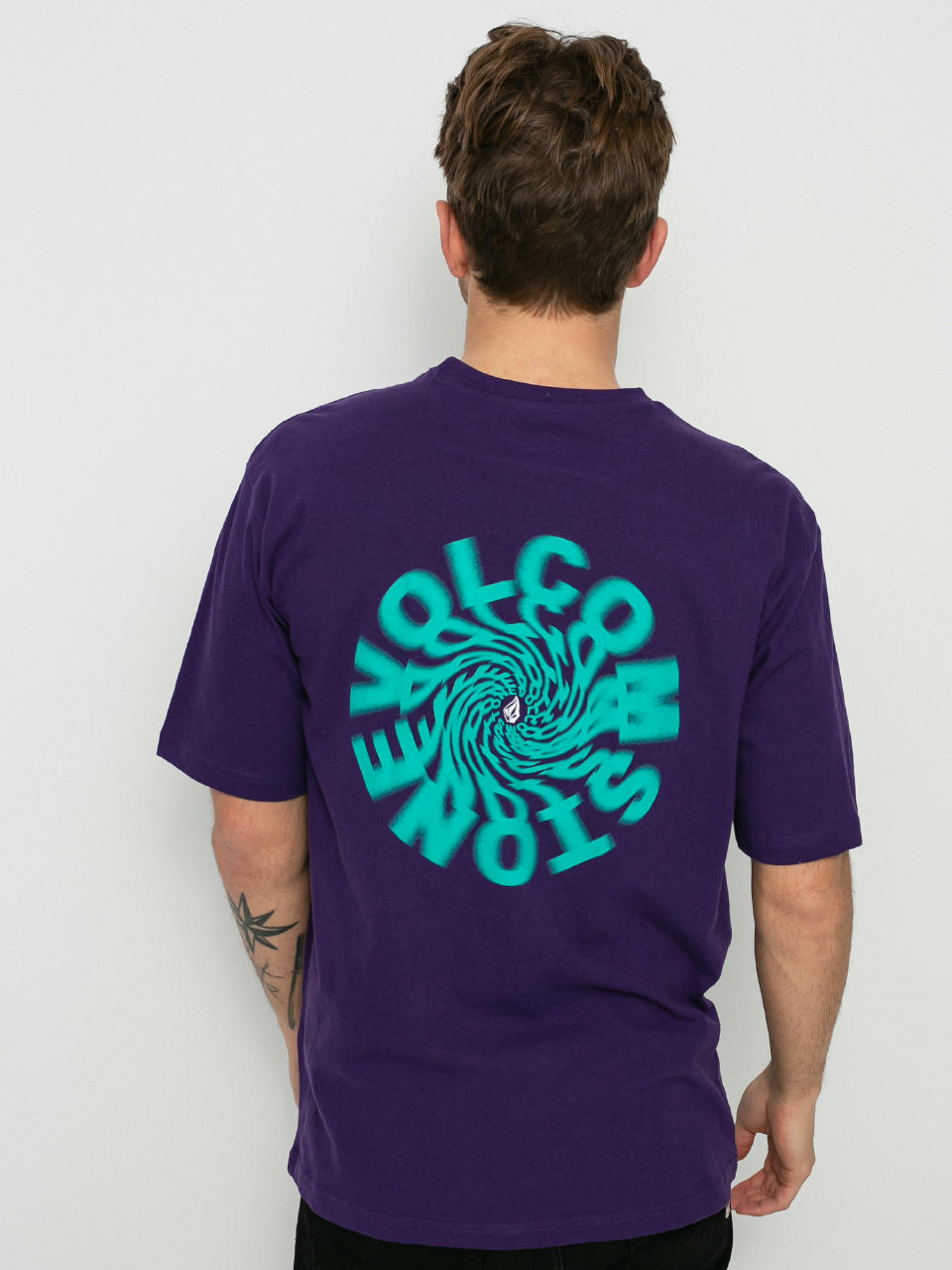 T-shirt Volcom Nausea Lse (violet indigo)