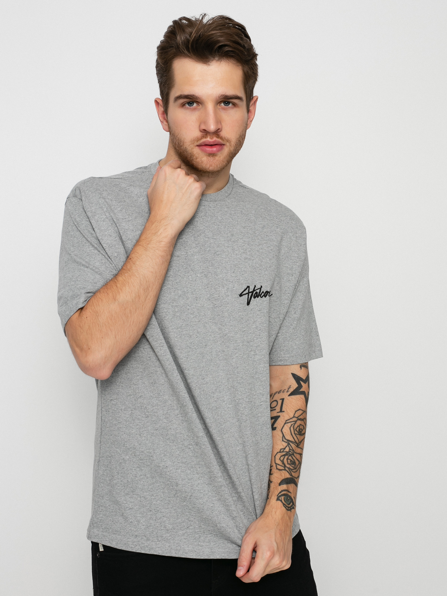 T-shirt Volcom Sludge Les (heather grey)