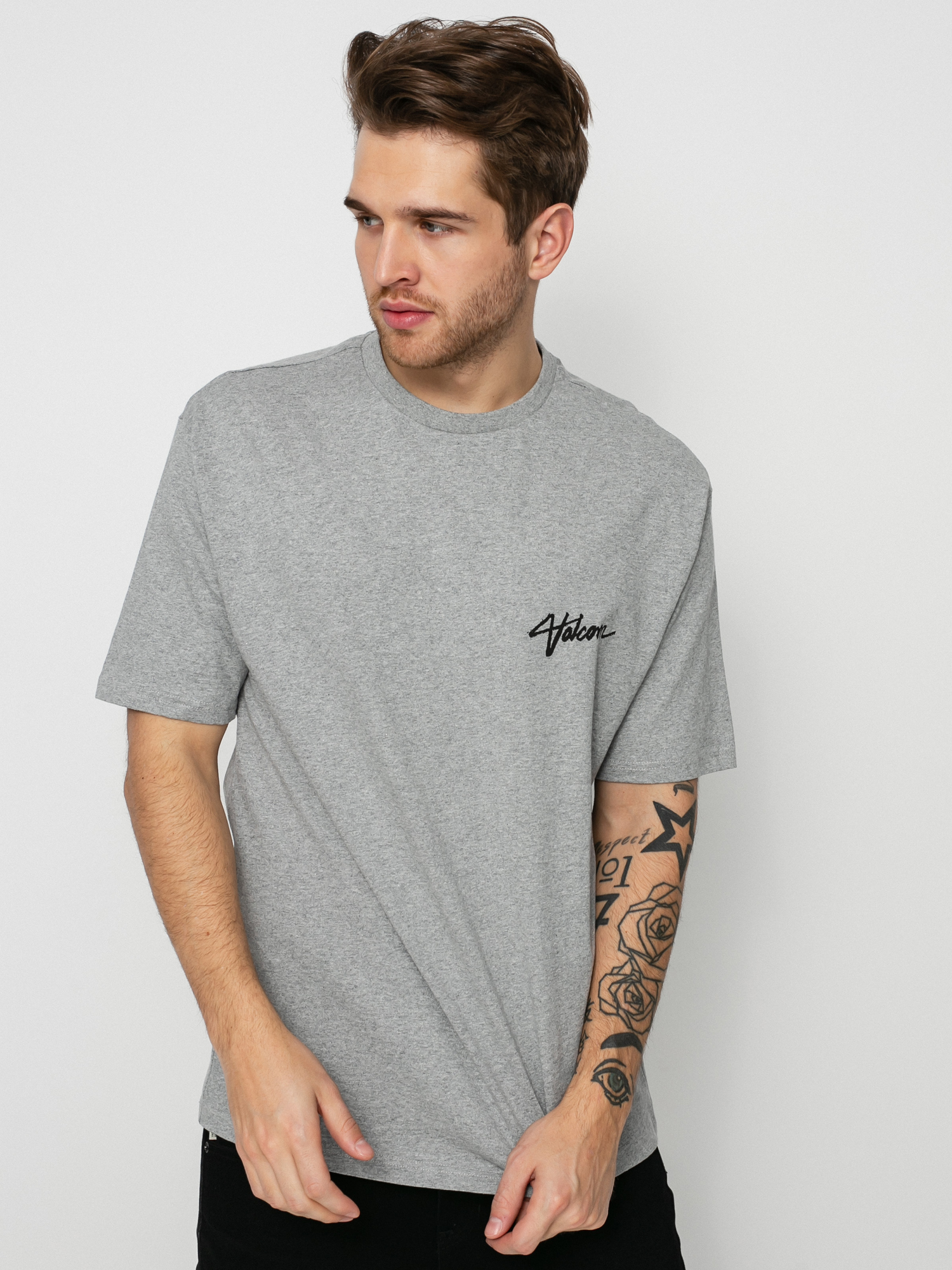 T-shirt Volcom Sludge Les (heather grey)