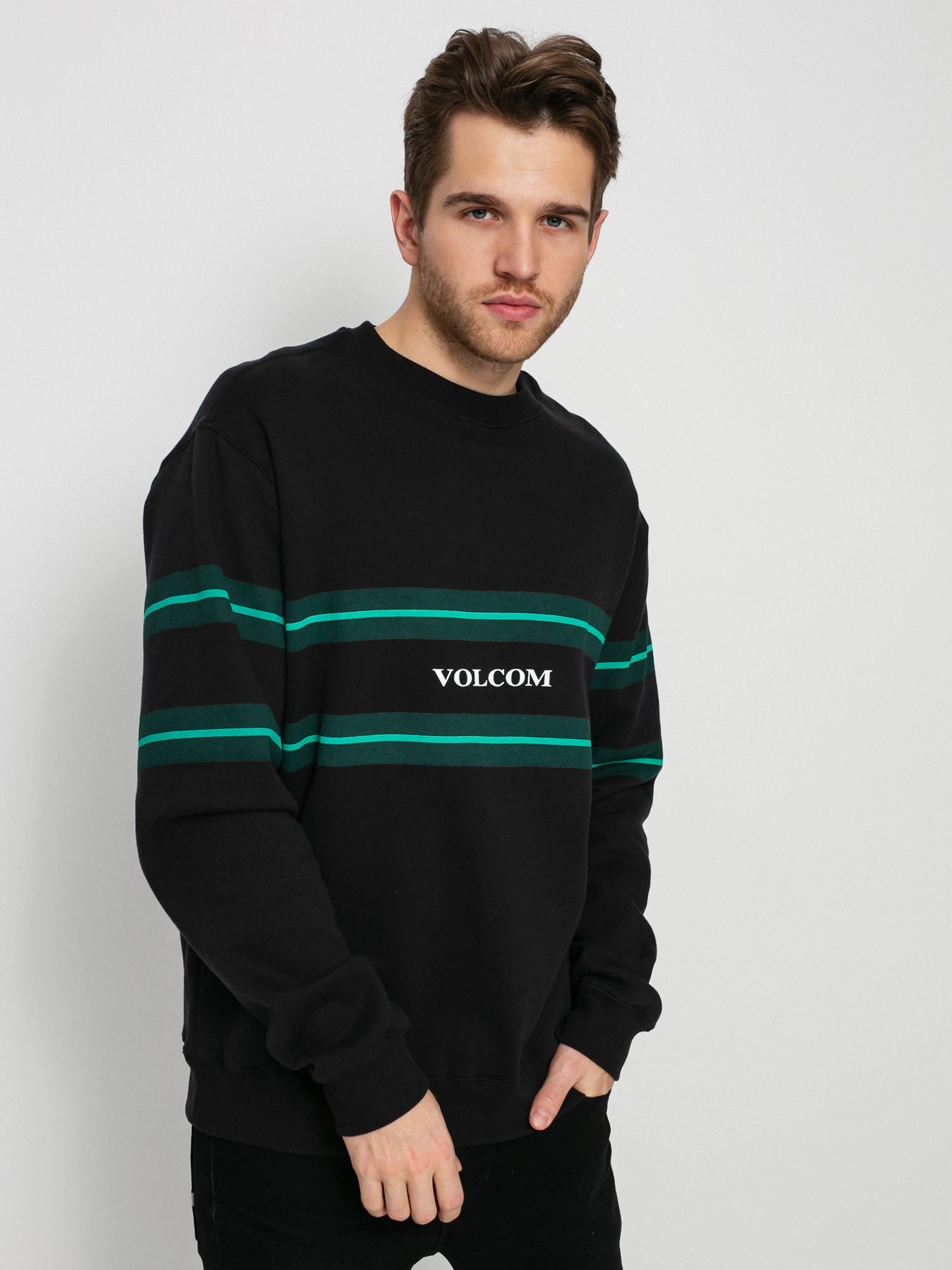 Bluza Volcom Zero Division Crew (black)