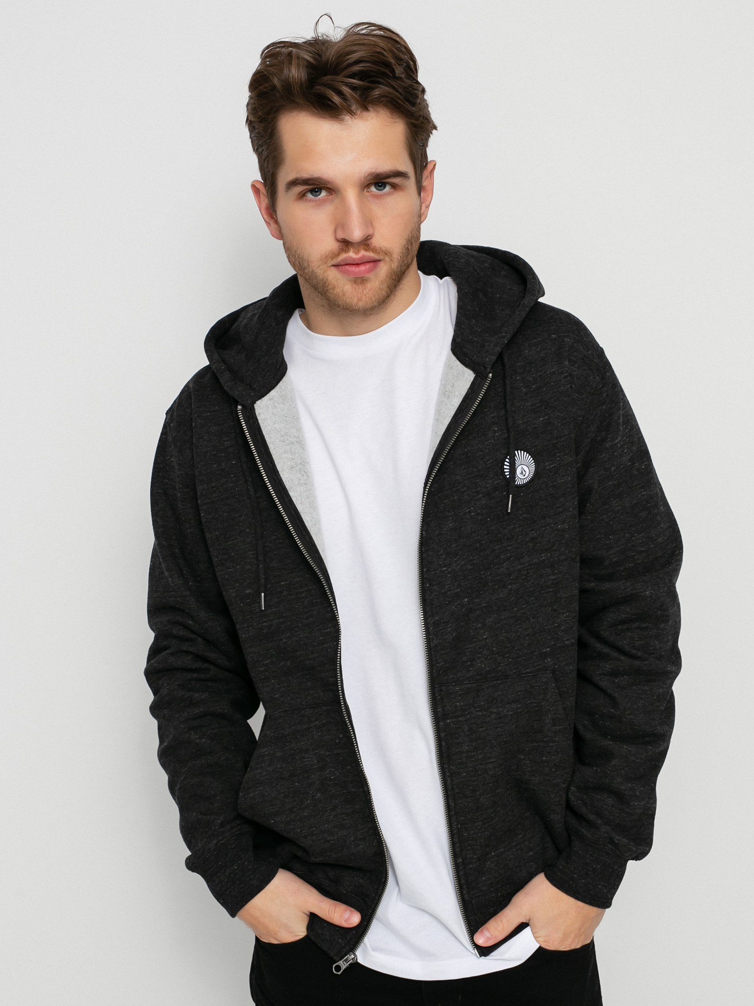 Bluza Volcom Sngl Stn Zip (heather black)