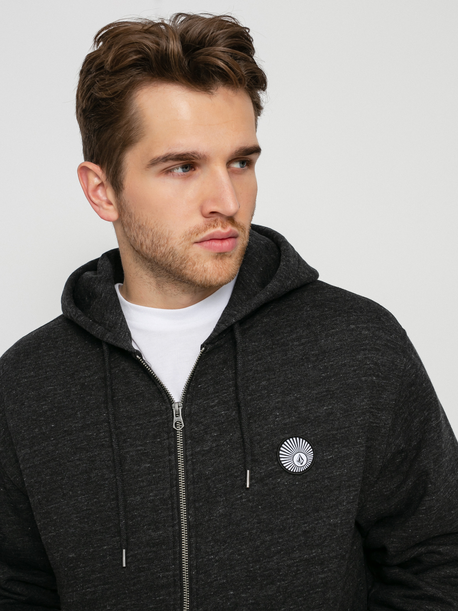 Bluza Volcom Sngl Stn Zip (heather black)
