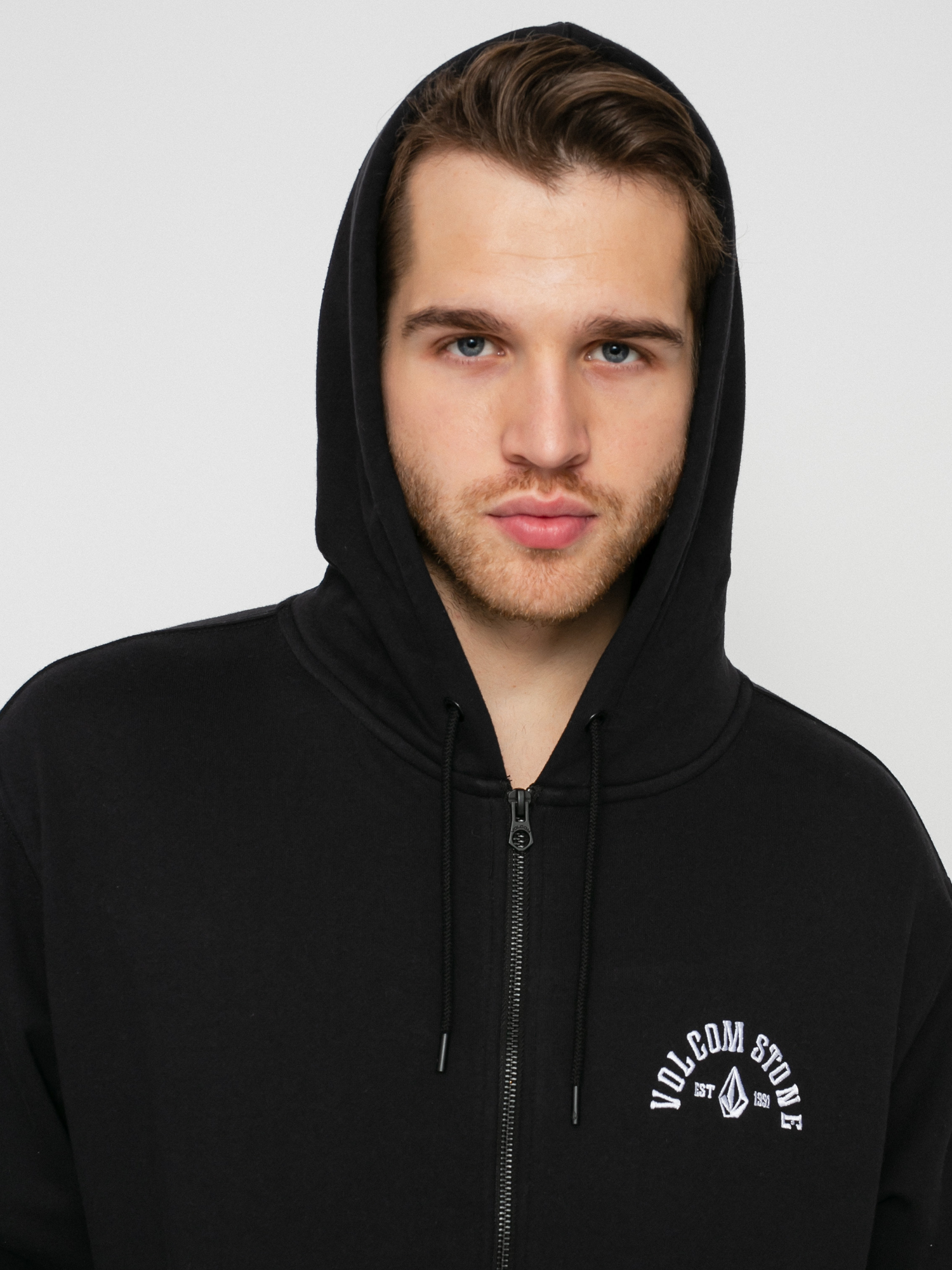 Bluza Volcom Extends Zip (black)