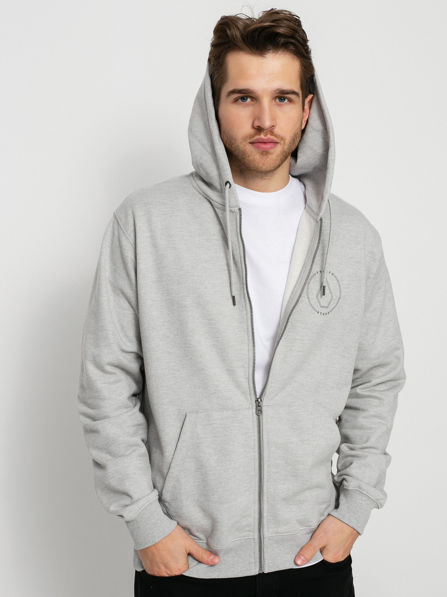 Bluza Volcom Extends Zip (heather grey)