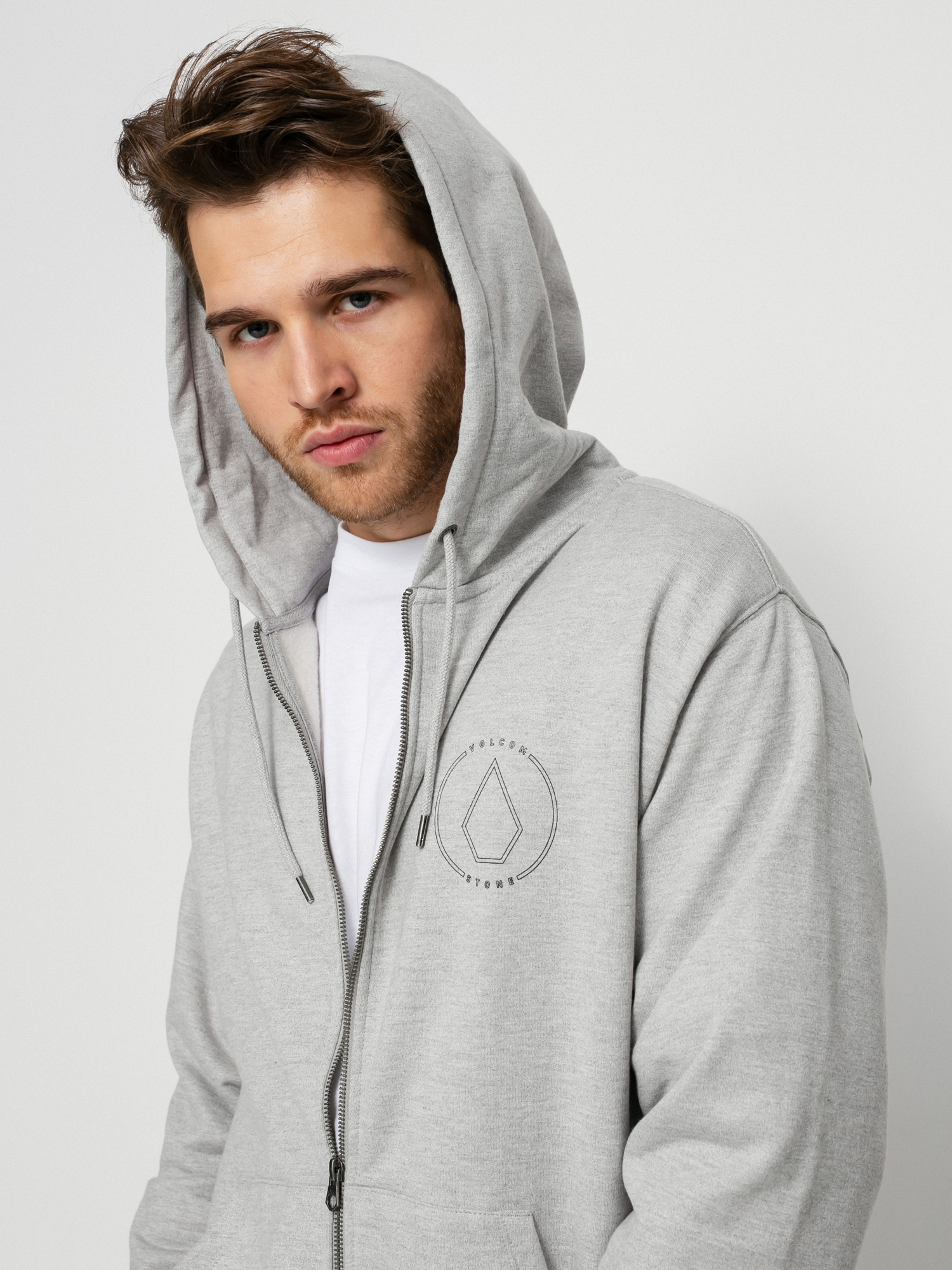 Bluza Volcom Extends Zip (heather grey)