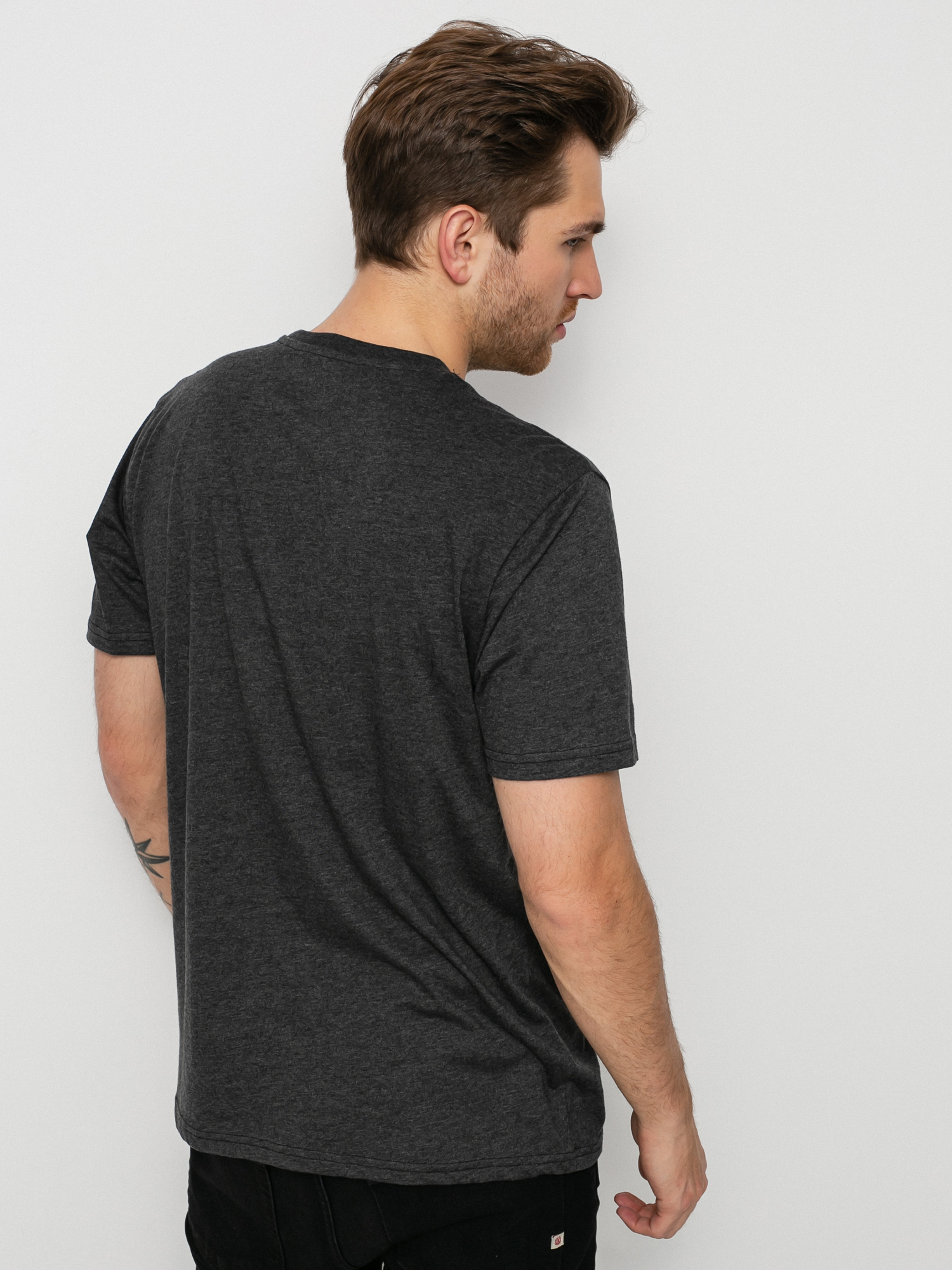 T-shirt Volcom Splicer Hth (heather black)