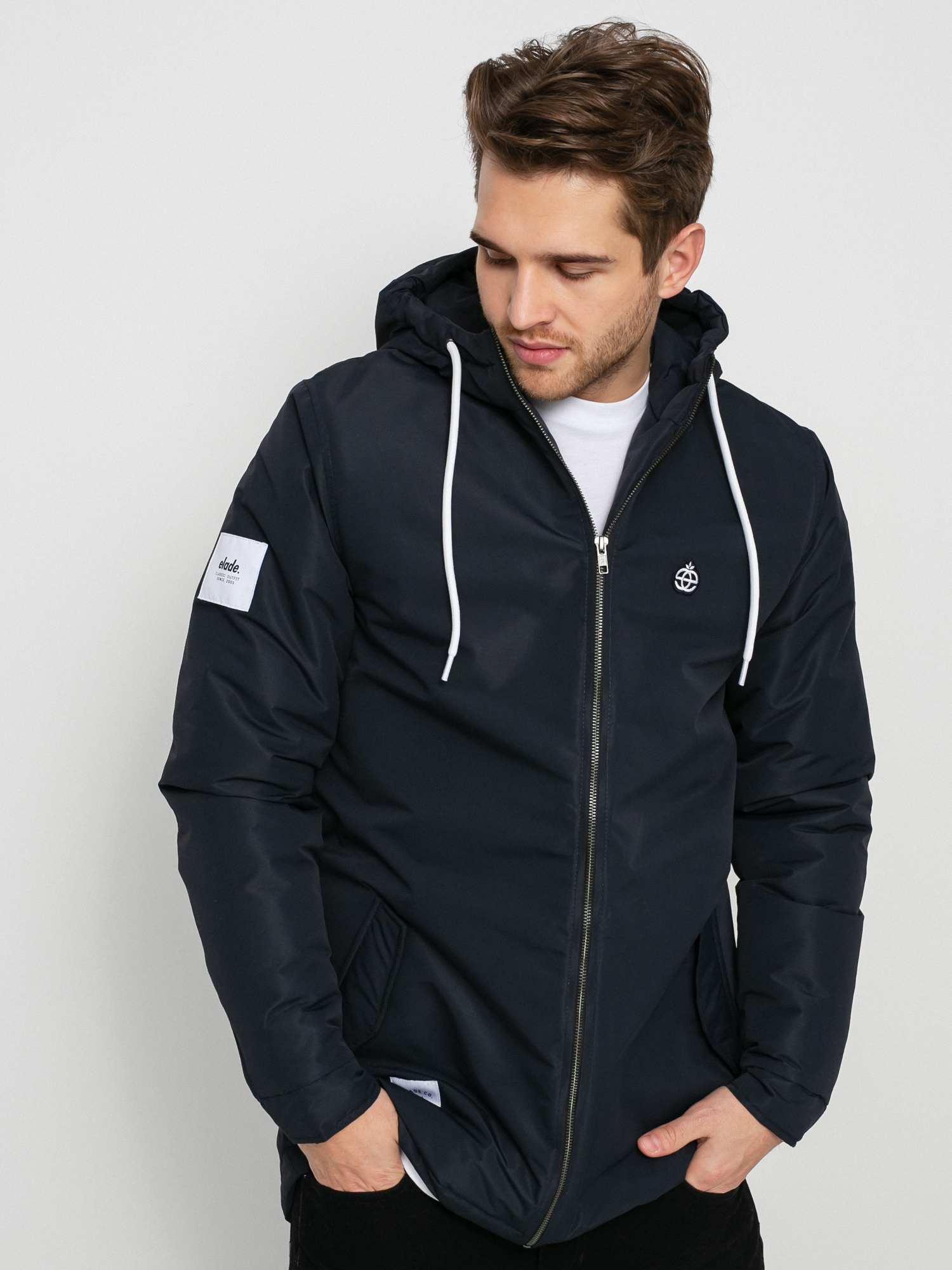 Kurtka Elade Winter Parka Icon Mini Logo (navy blue)