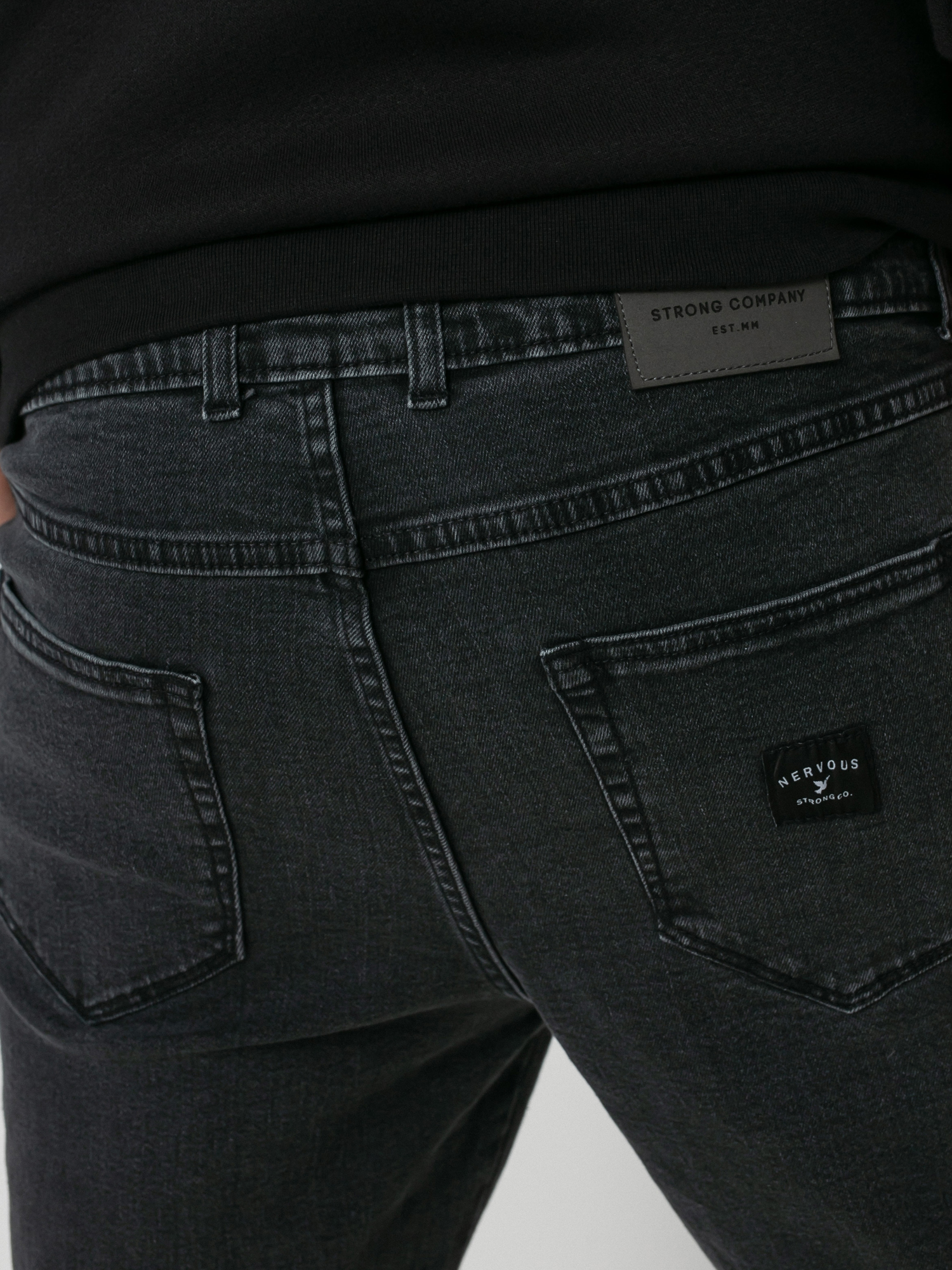 Spodnie Nervous Jeans (black)