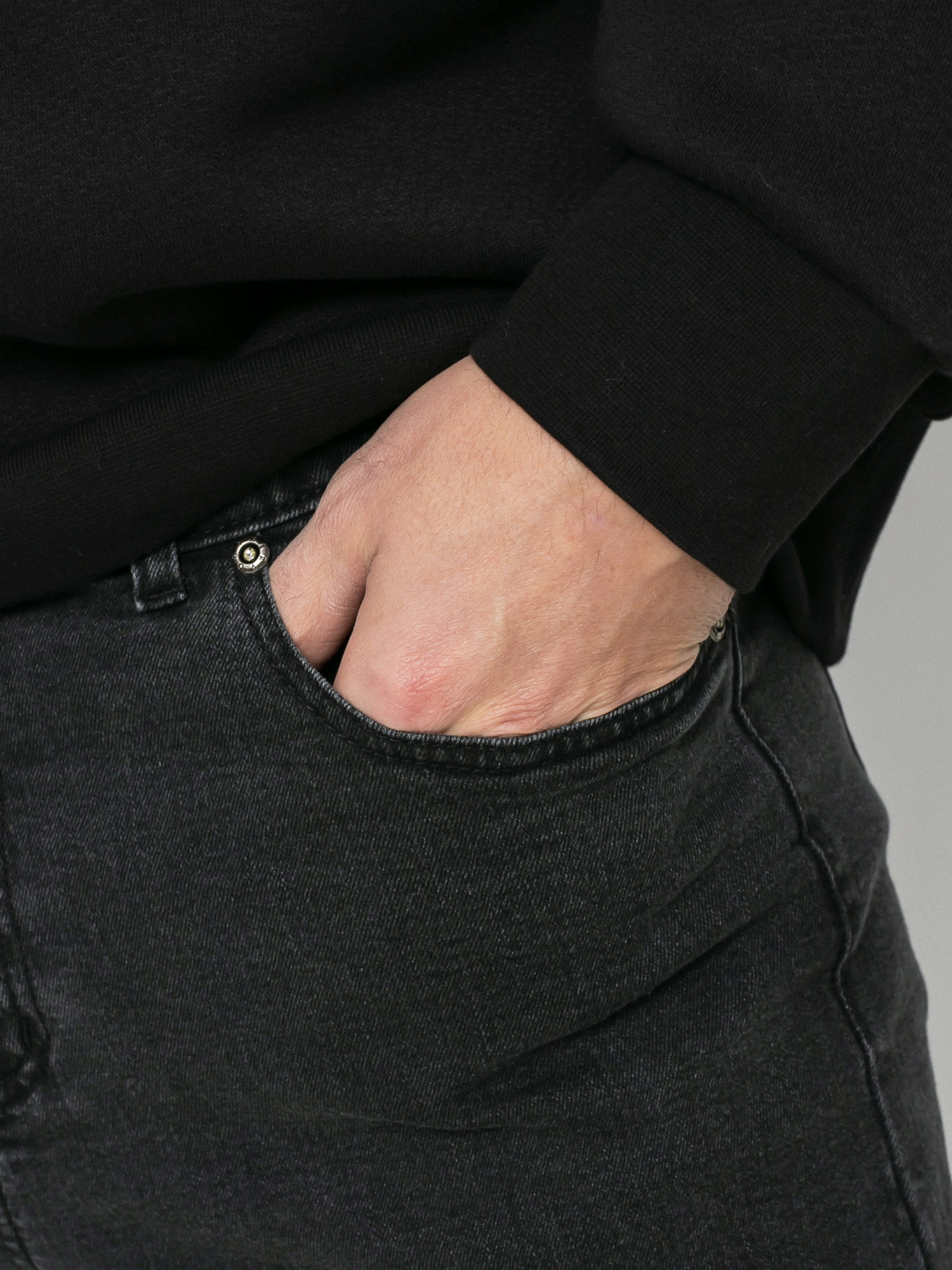 Spodnie Nervous Jeans (black)