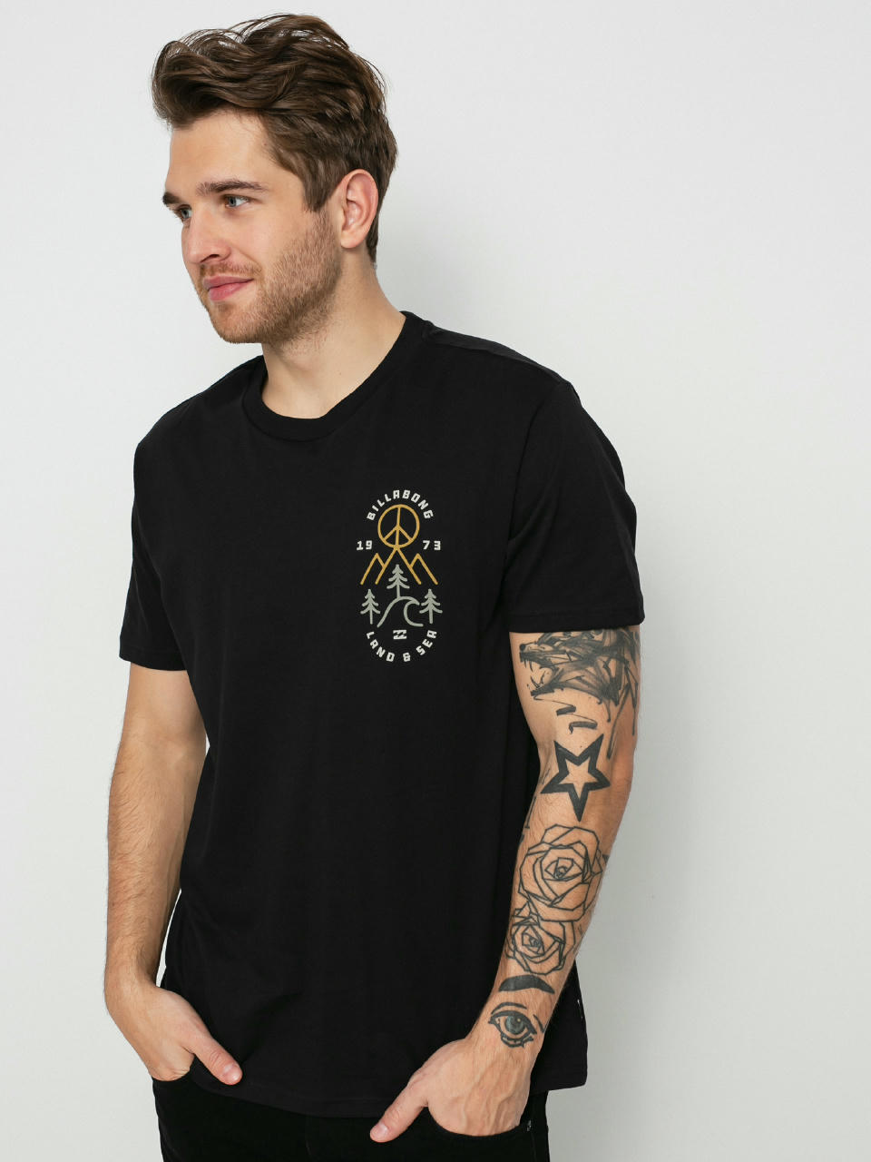 T-shirt Billabong Tranquil (black)