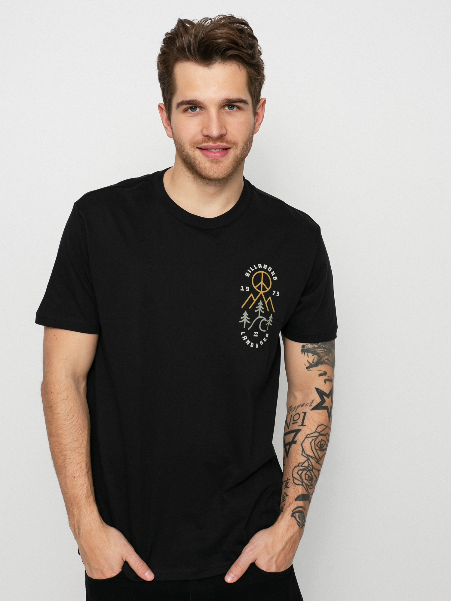 T-shirt Billabong Tranquil (black)
