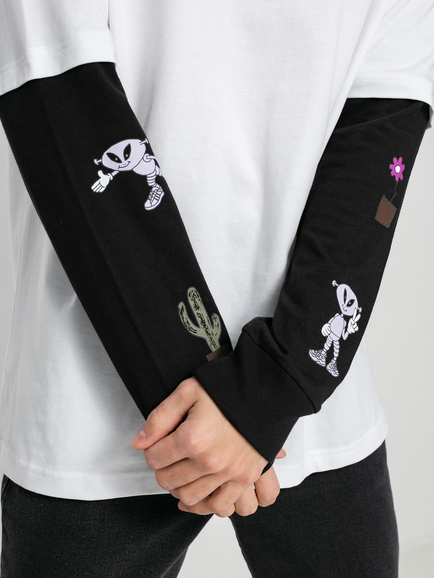 Longsleeve adidas Originals Trf A33 (white/black)