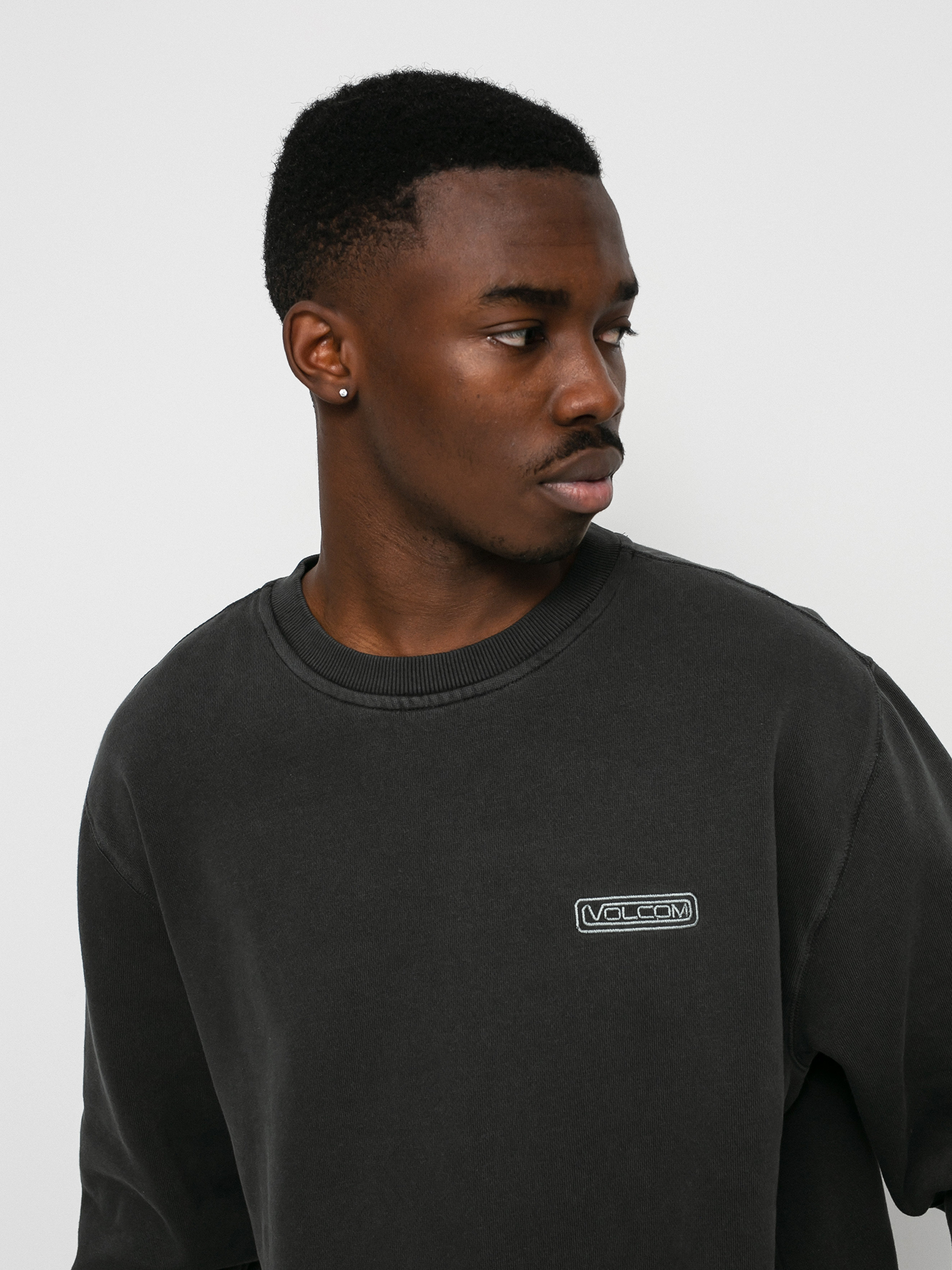 Bluza Volcom Backwall Crew (black)