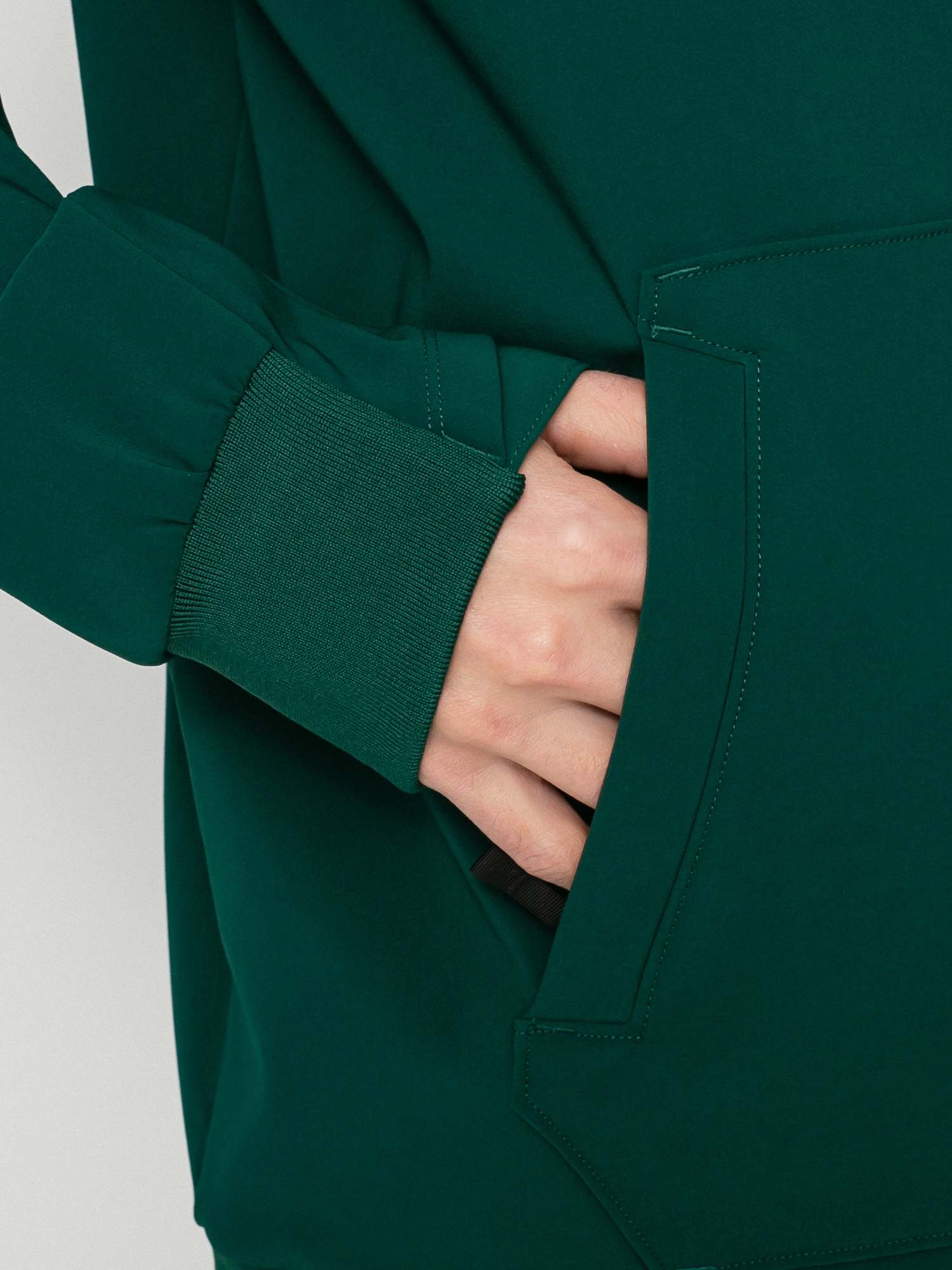 Męska Bluza aktywna The North Face Tekno Logo HD (night green)