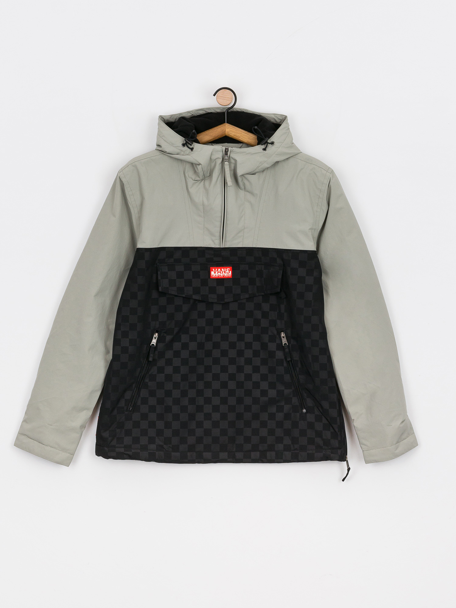 Kurtka Vans X Napapijri Anorak (forest frog/black checkerboard)