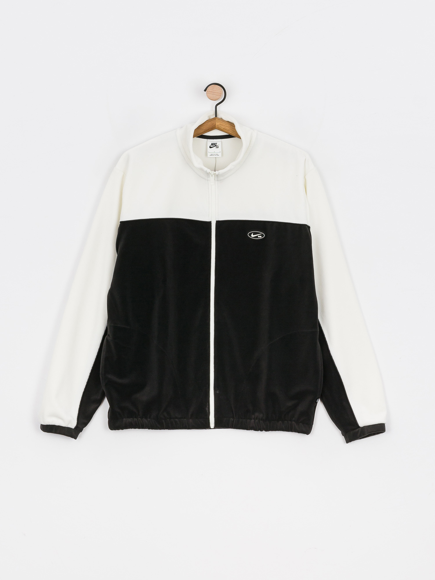 Kurtka Nike SB Velour (black/sail/black/sail)