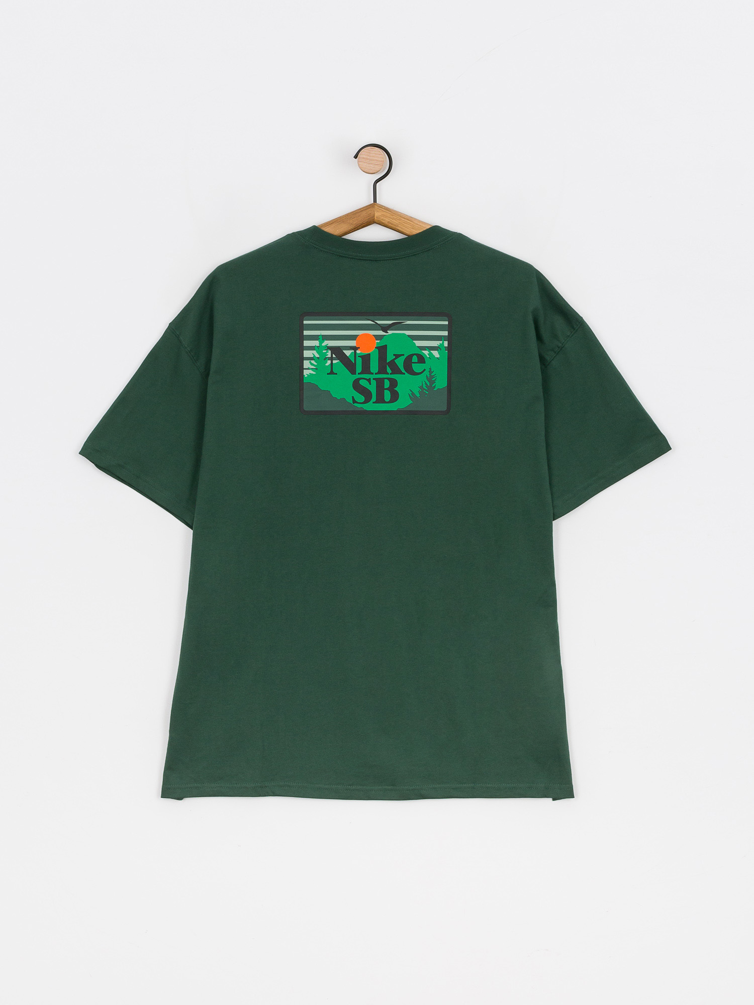 T-shirt Nike SB Approach (noble green)