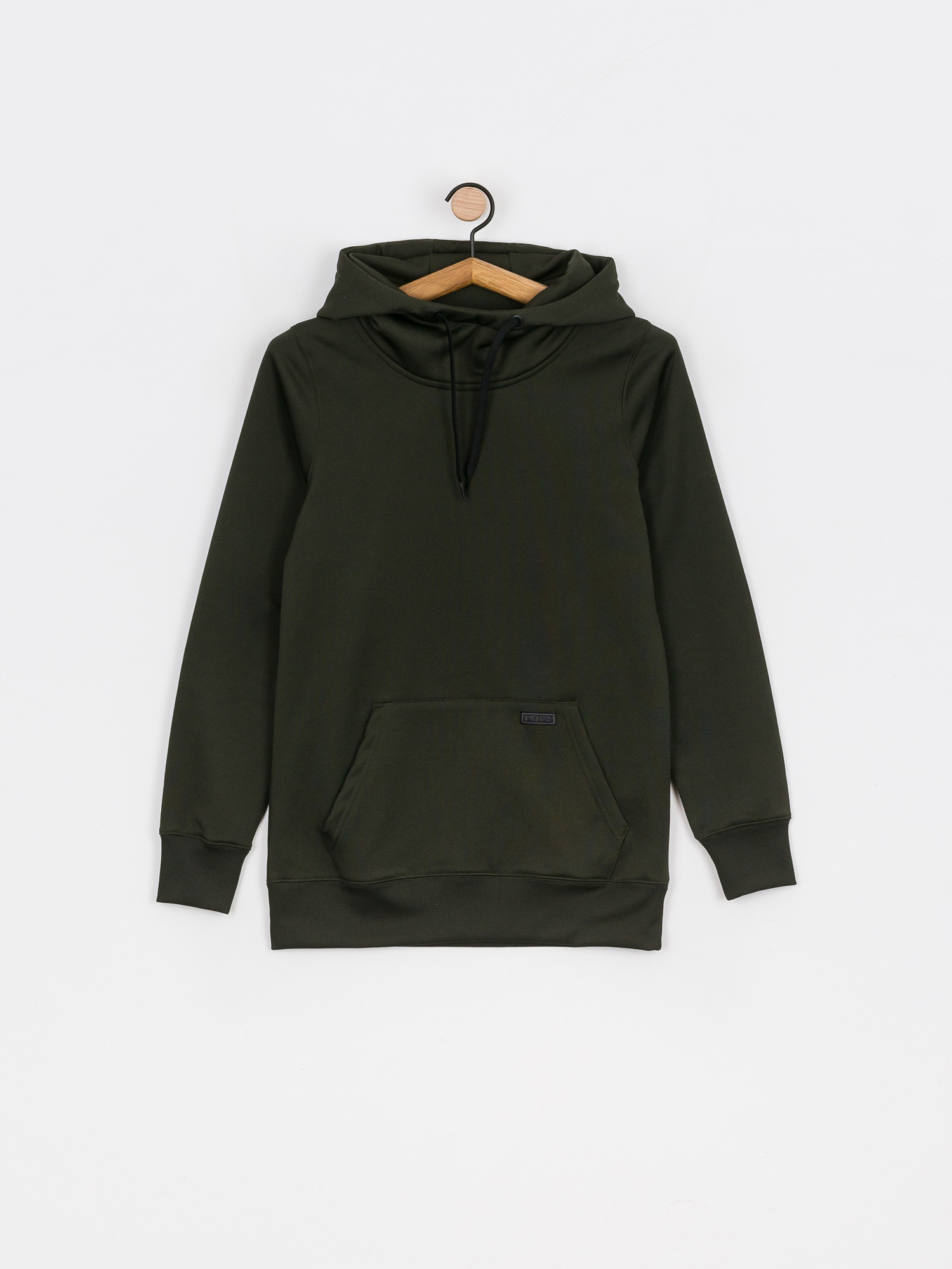 Bluza z kapturem Volcom Yerba HD Wmn (black green)