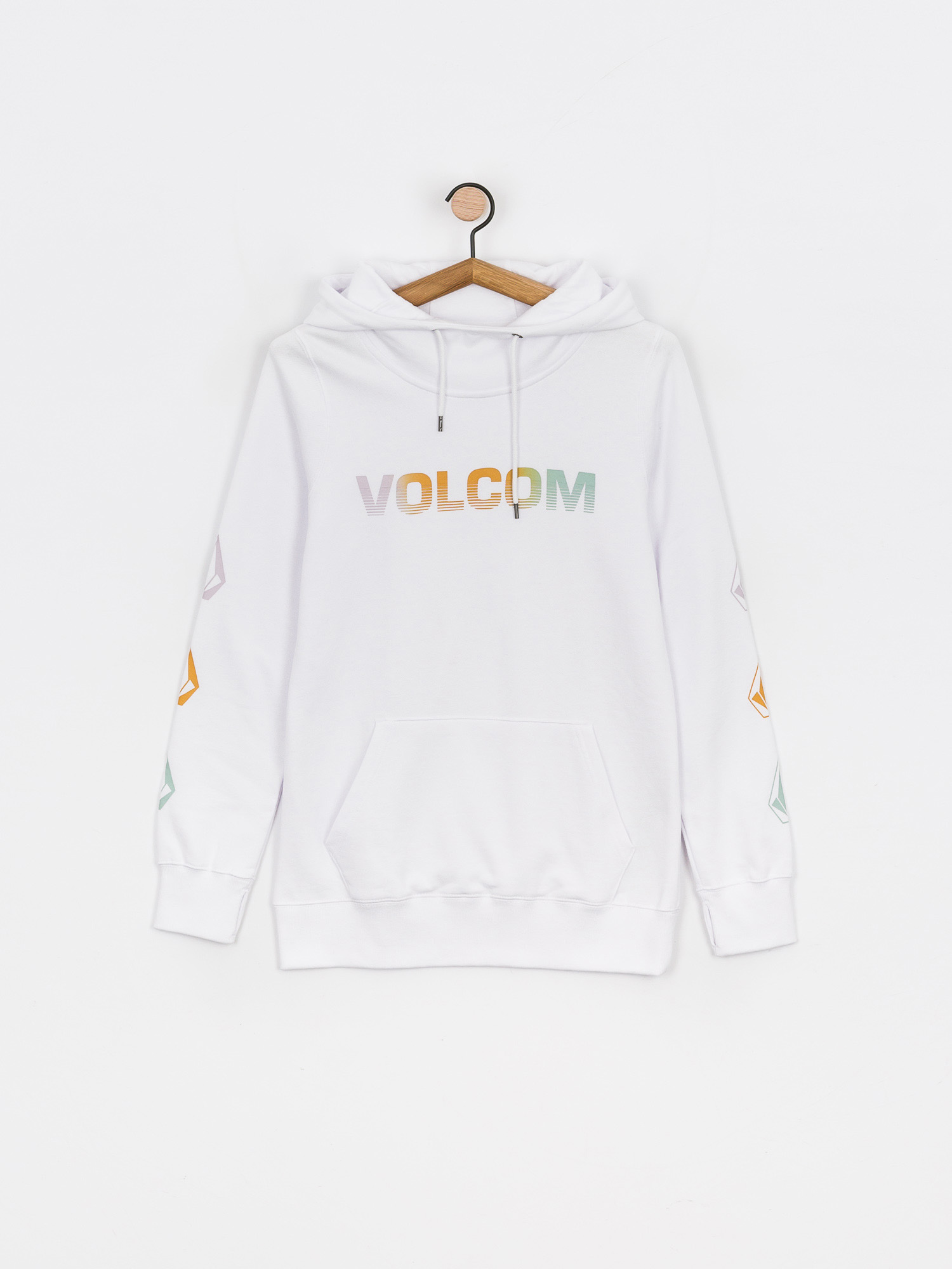 Bluza z kapturem Volcom Costus HD Wmn (white)