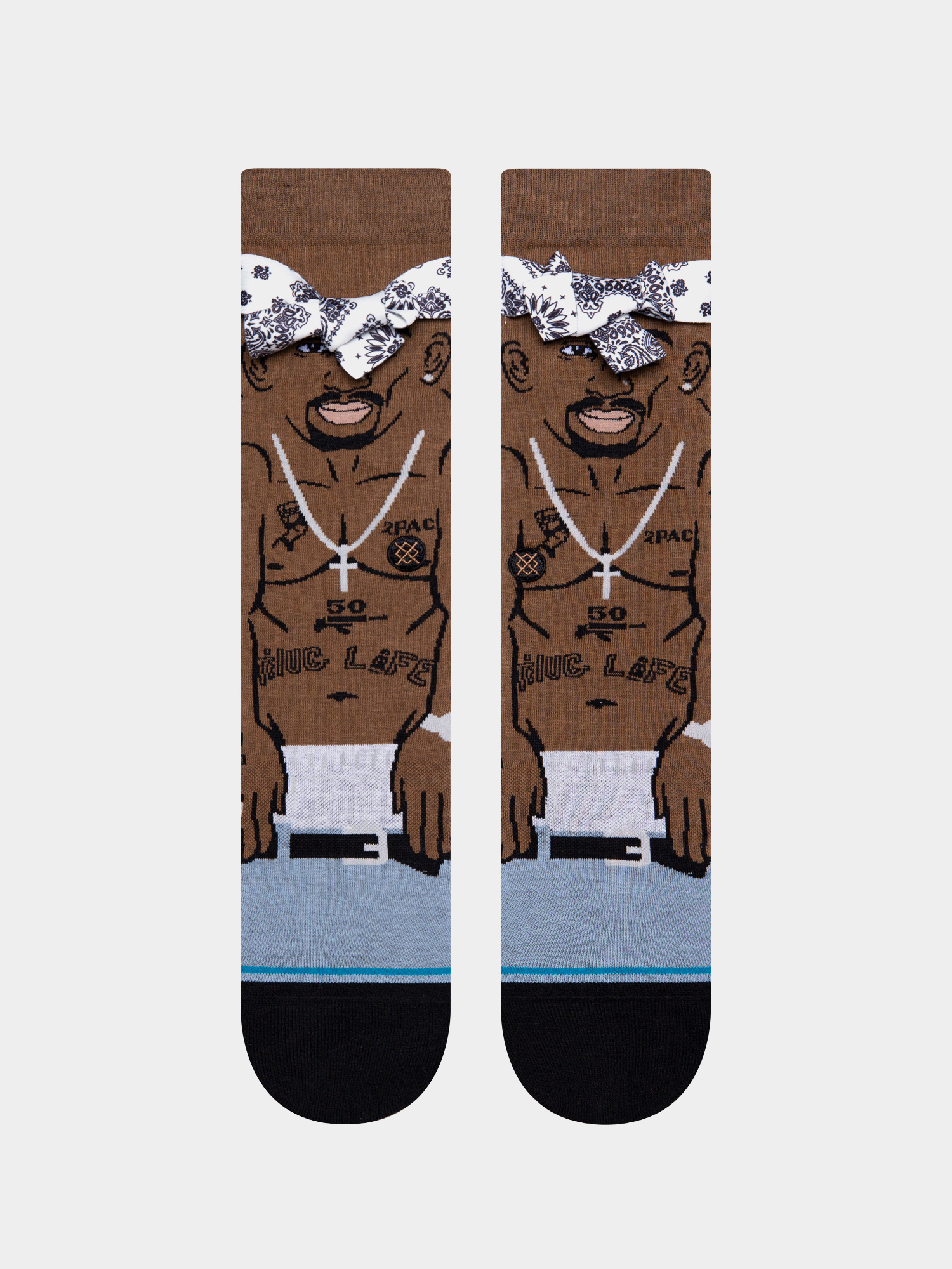 Skarpetki Stance Tupac Resurrected (black)