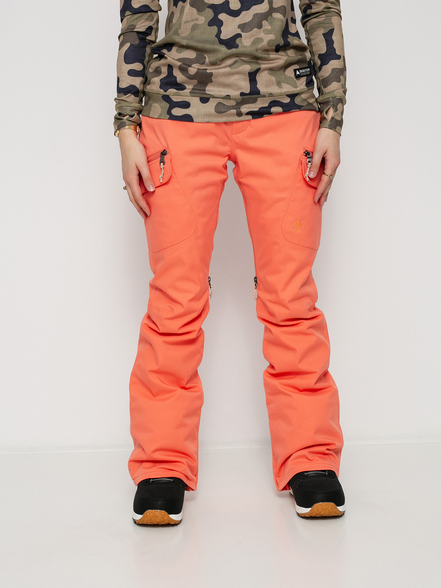 Damskie Spodnie snowboardowe Burton Gloria Insulated (persimmon)