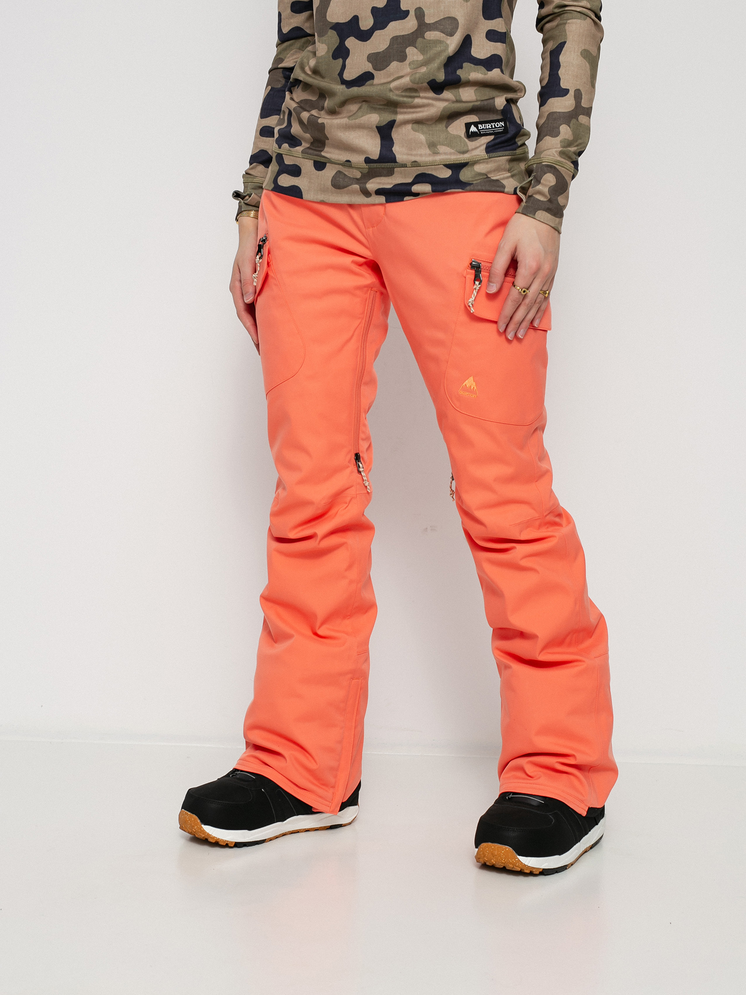 Damskie Spodnie snowboardowe Burton Gloria Insulated (persimmon)