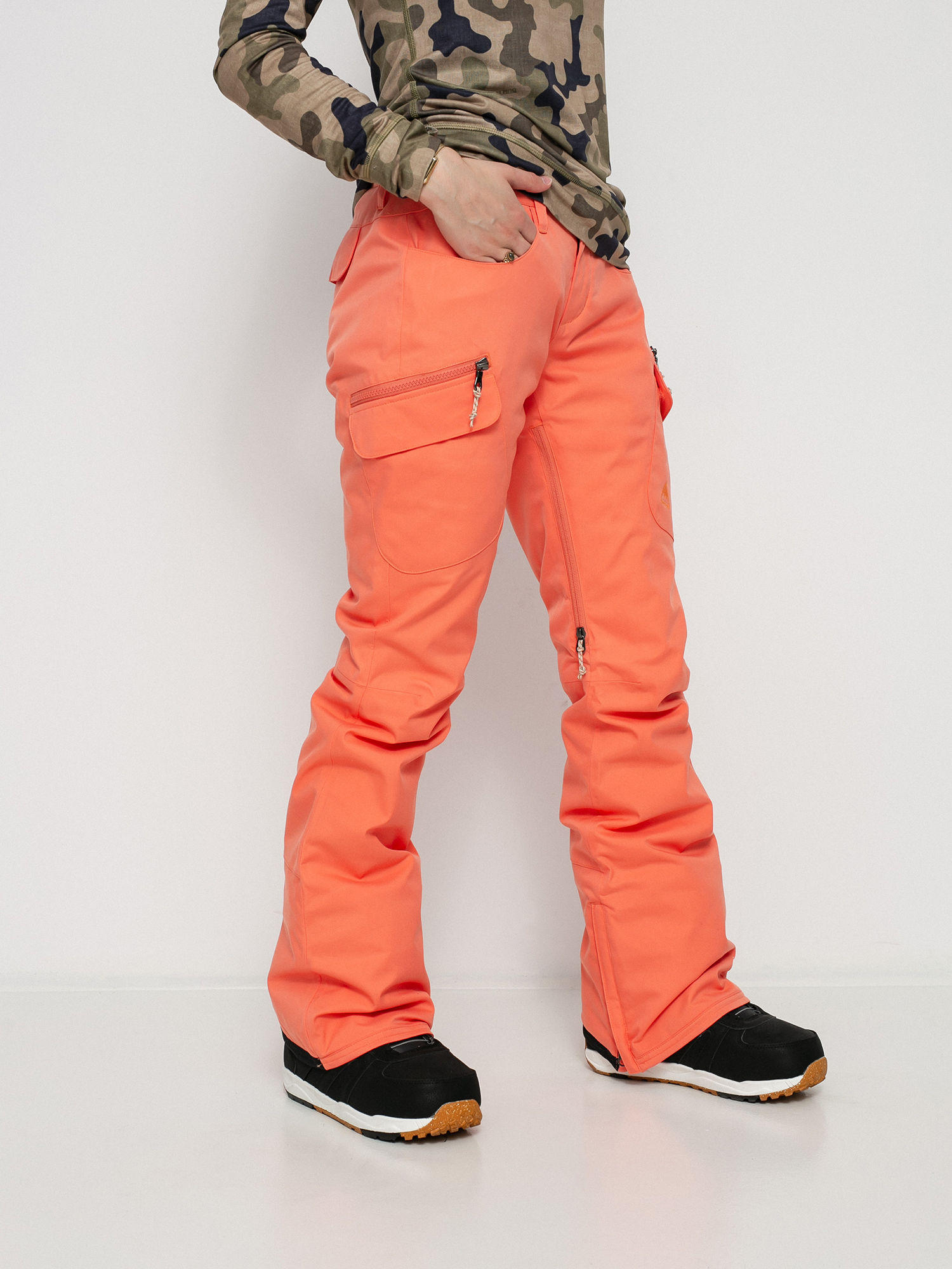 Damskie Spodnie snowboardowe Burton Gloria Insulated (persimmon)