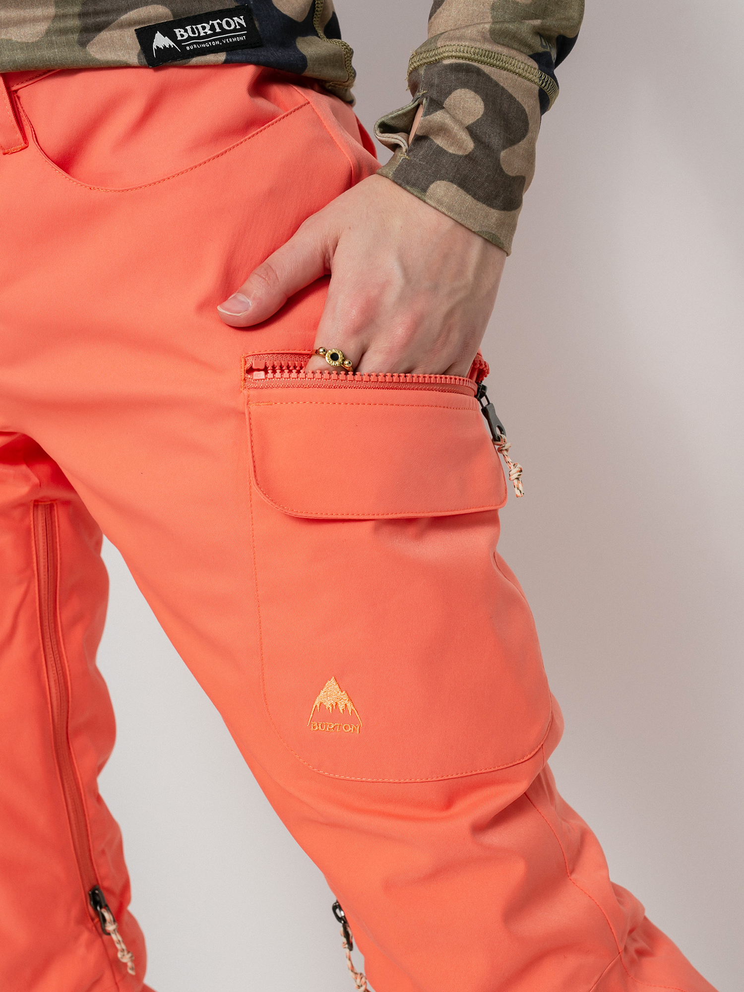 Damskie Spodnie snowboardowe Burton Gloria Insulated (persimmon)