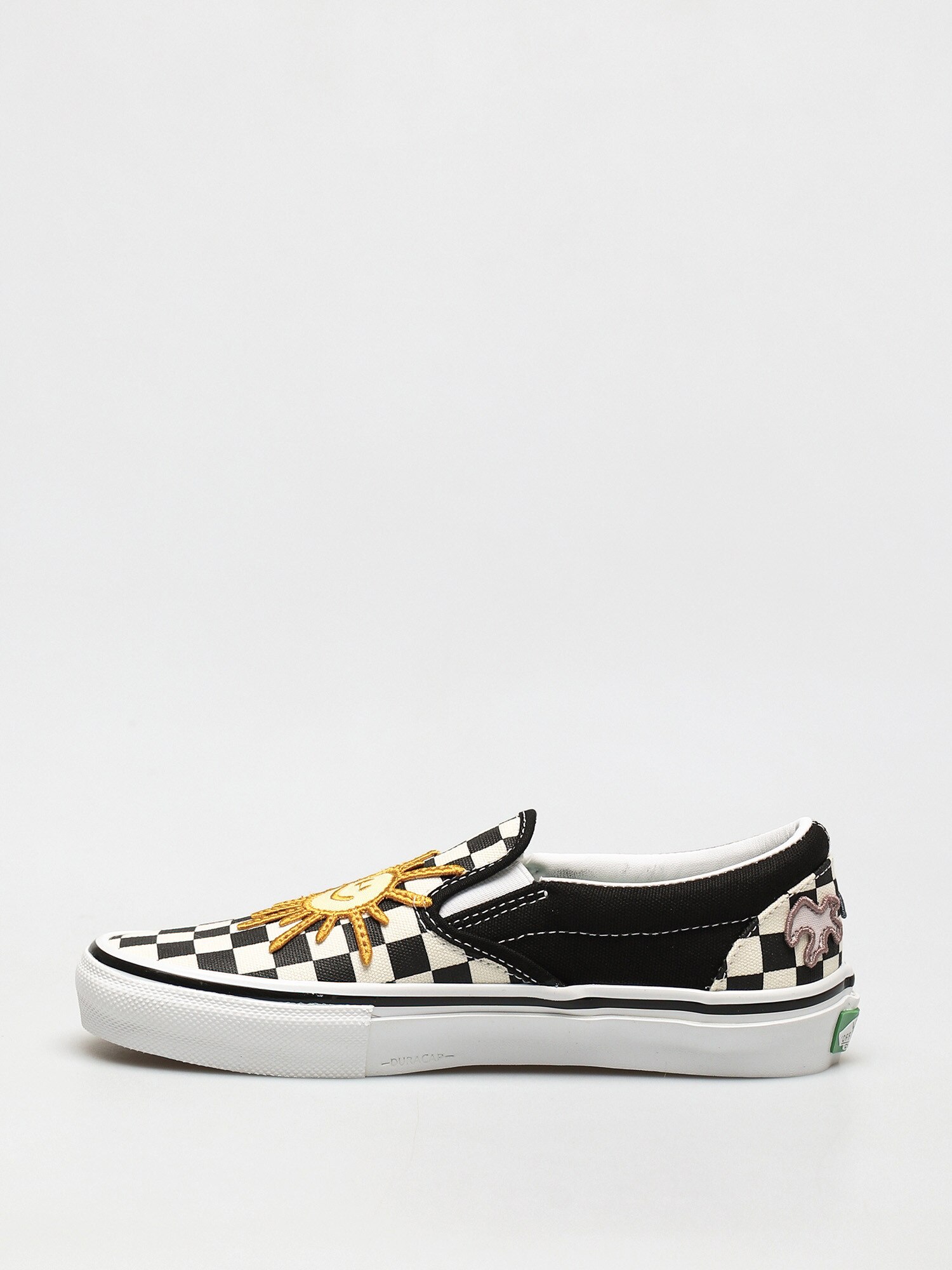 Buty Vans X Skateistan Skate Slip On (checkerboard)