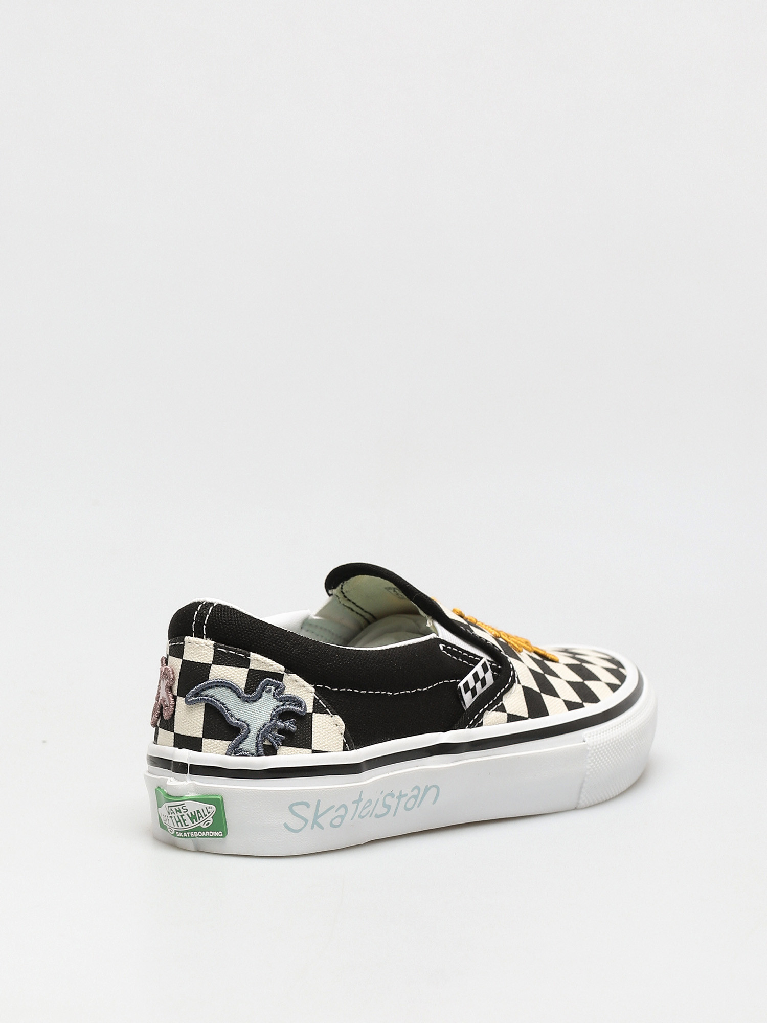Buty Vans X Skateistan Skate Slip On (checkerboard)