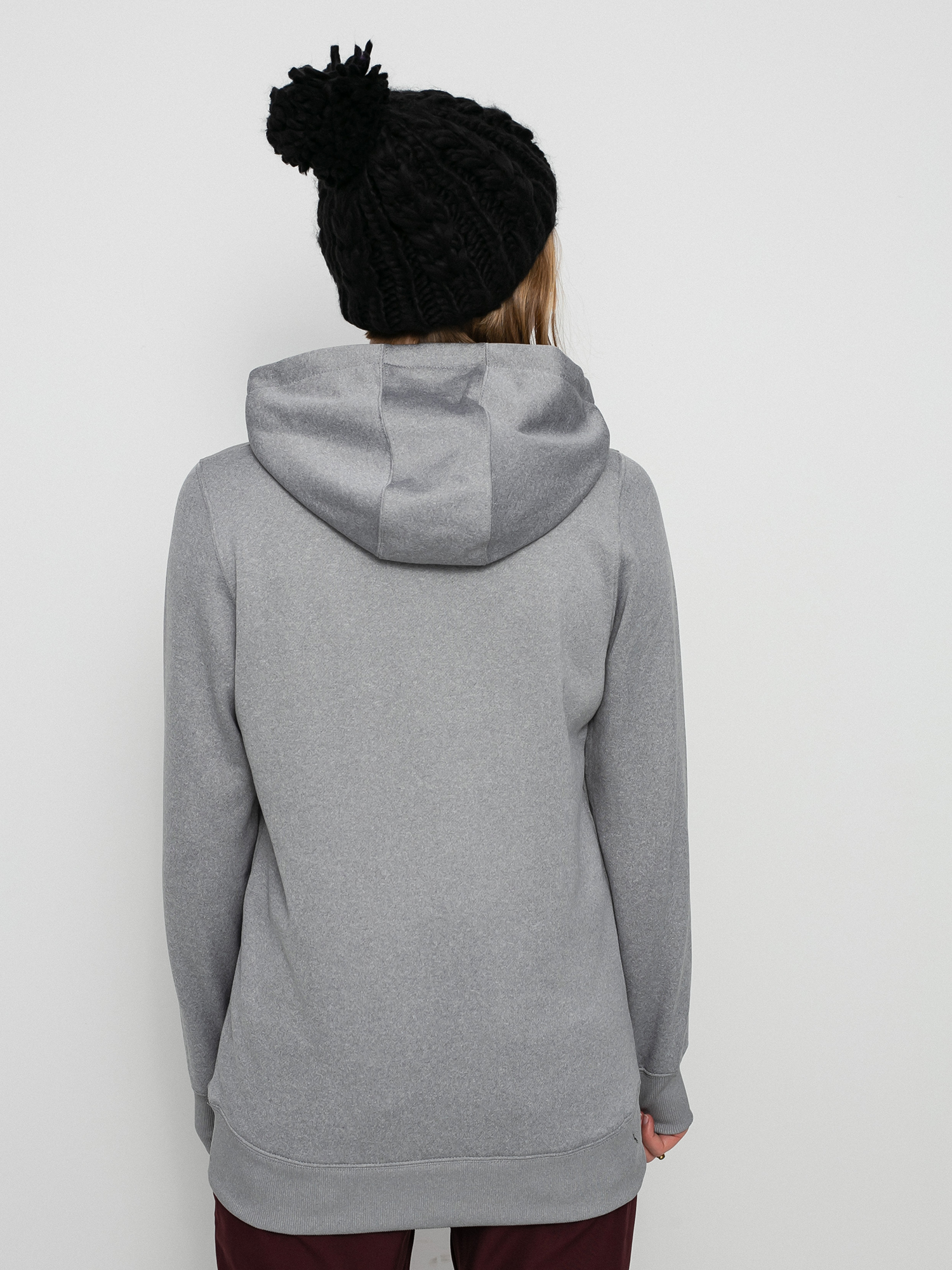 Bluza z kapturem Volcom Yerba HD Wmn (heather grey)