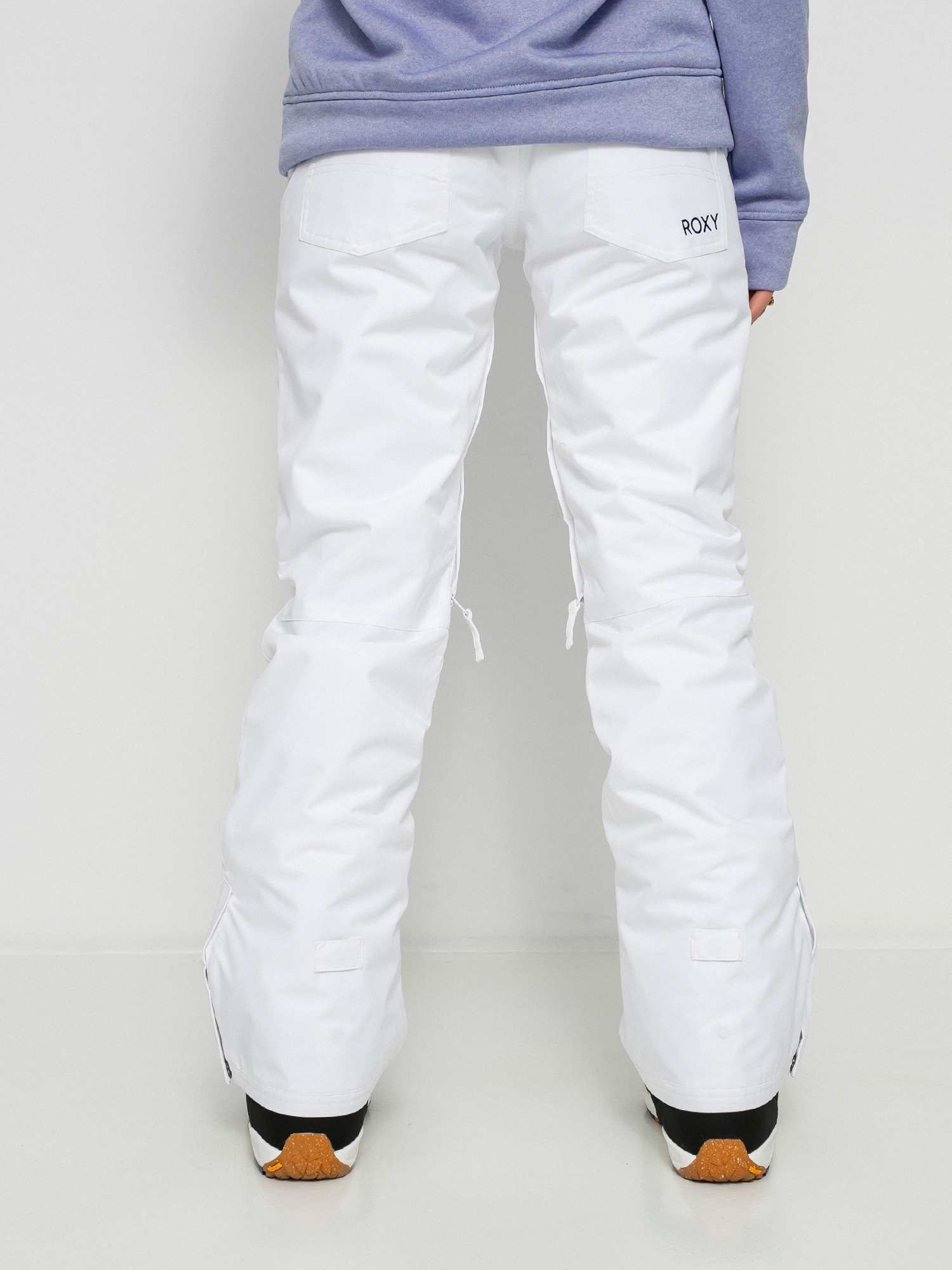 Damskie Spodnie snowboardowe Roxy Backyard (bright white)
