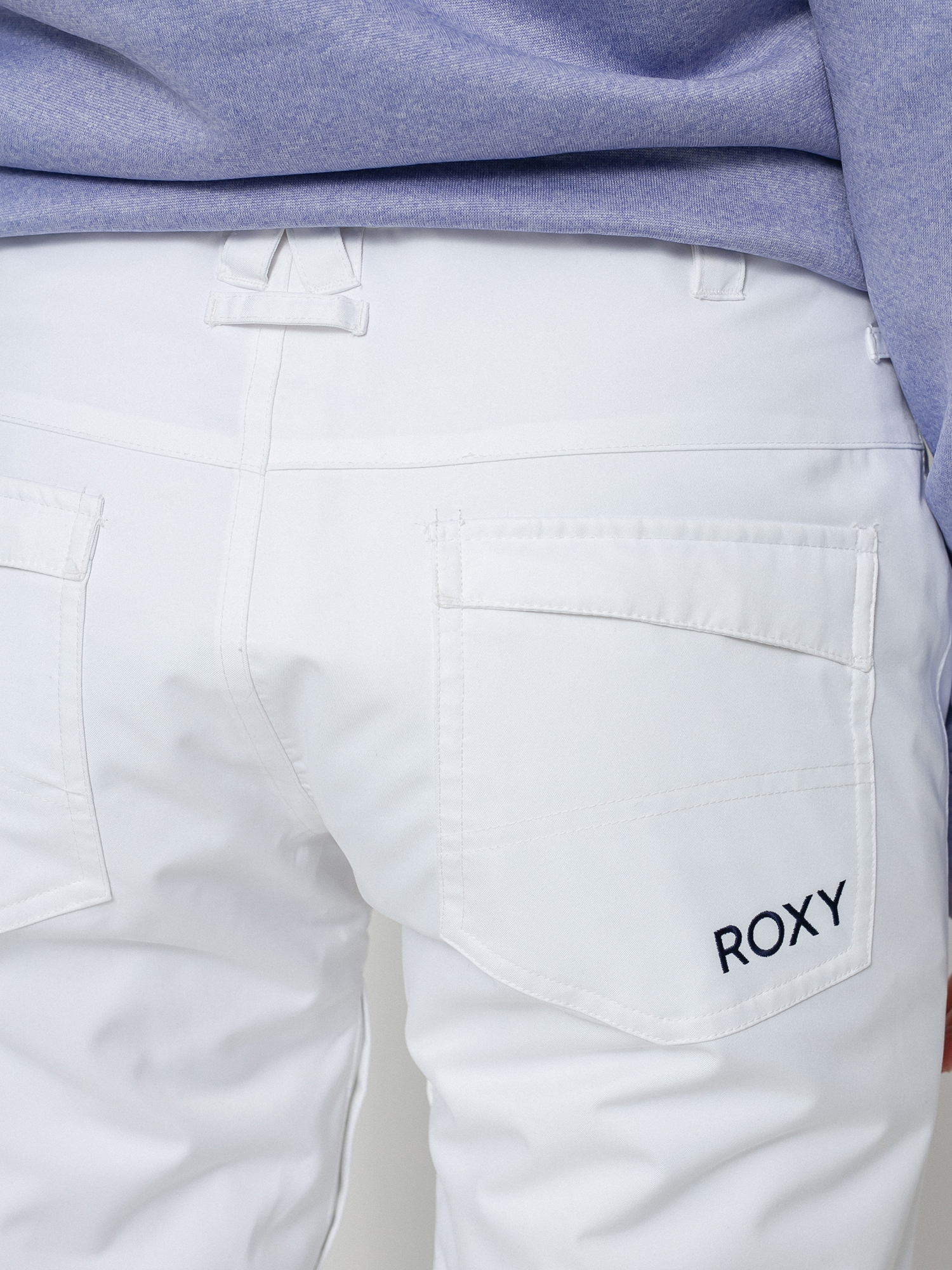 Damskie Spodnie snowboardowe Roxy Backyard (bright white)