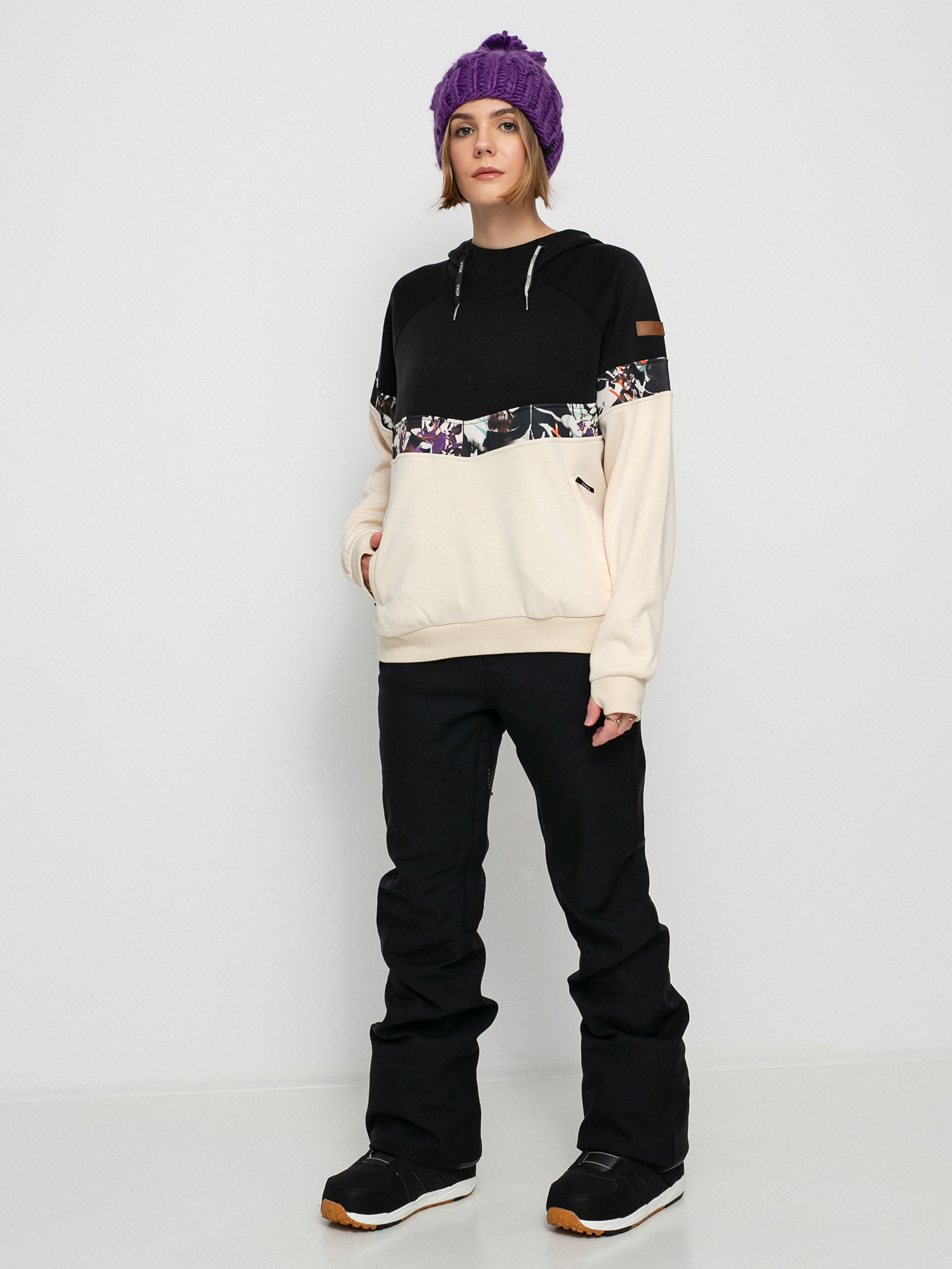 Damska Bluza aktywna Roxy Liberty HD (true black)